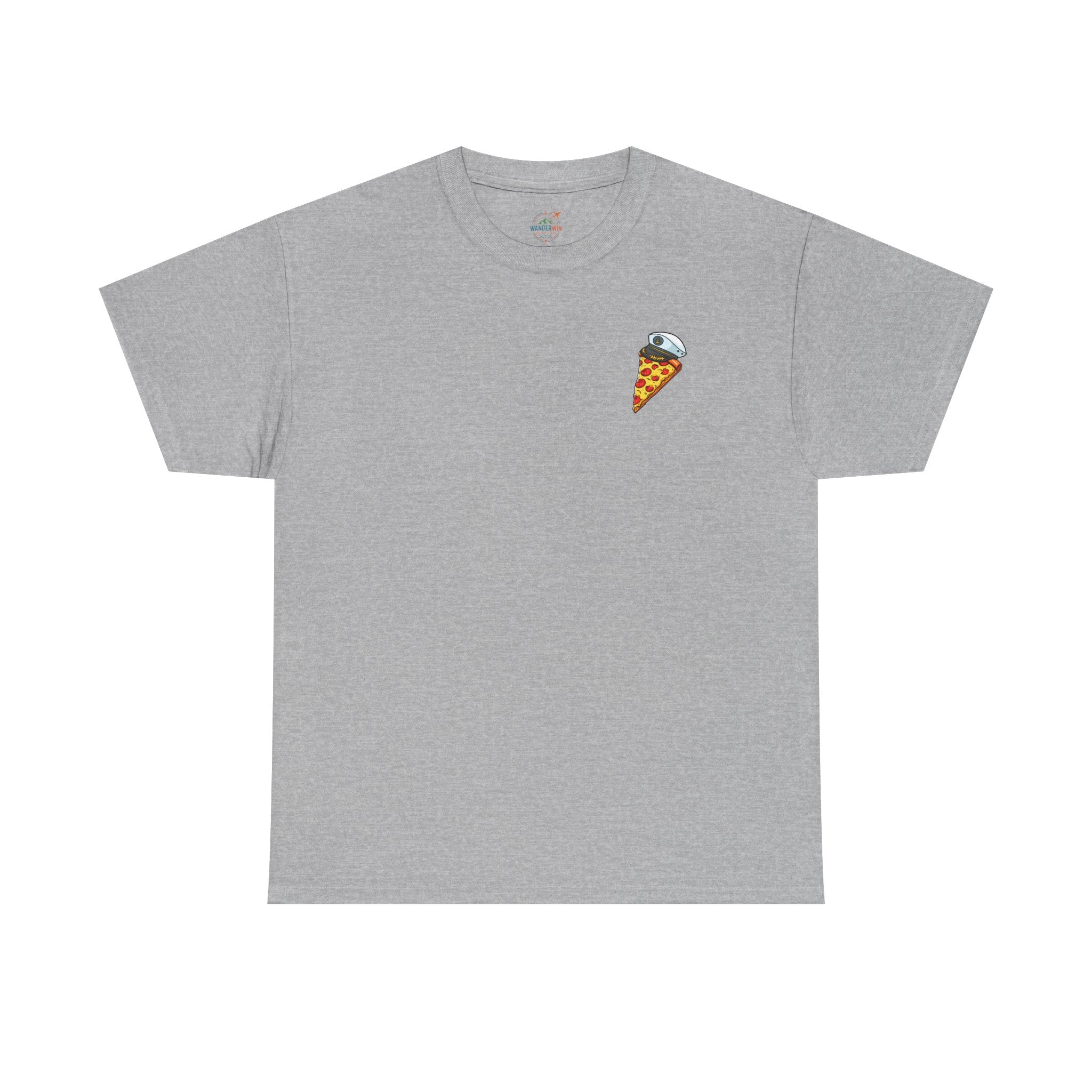 Pizza Captain Unisex Heavy Cotton Tee - Fun Graphic Tee, Retro Vibe, Perfect for Pizza Lovers, Casual Wear, Gift for Any Occasion