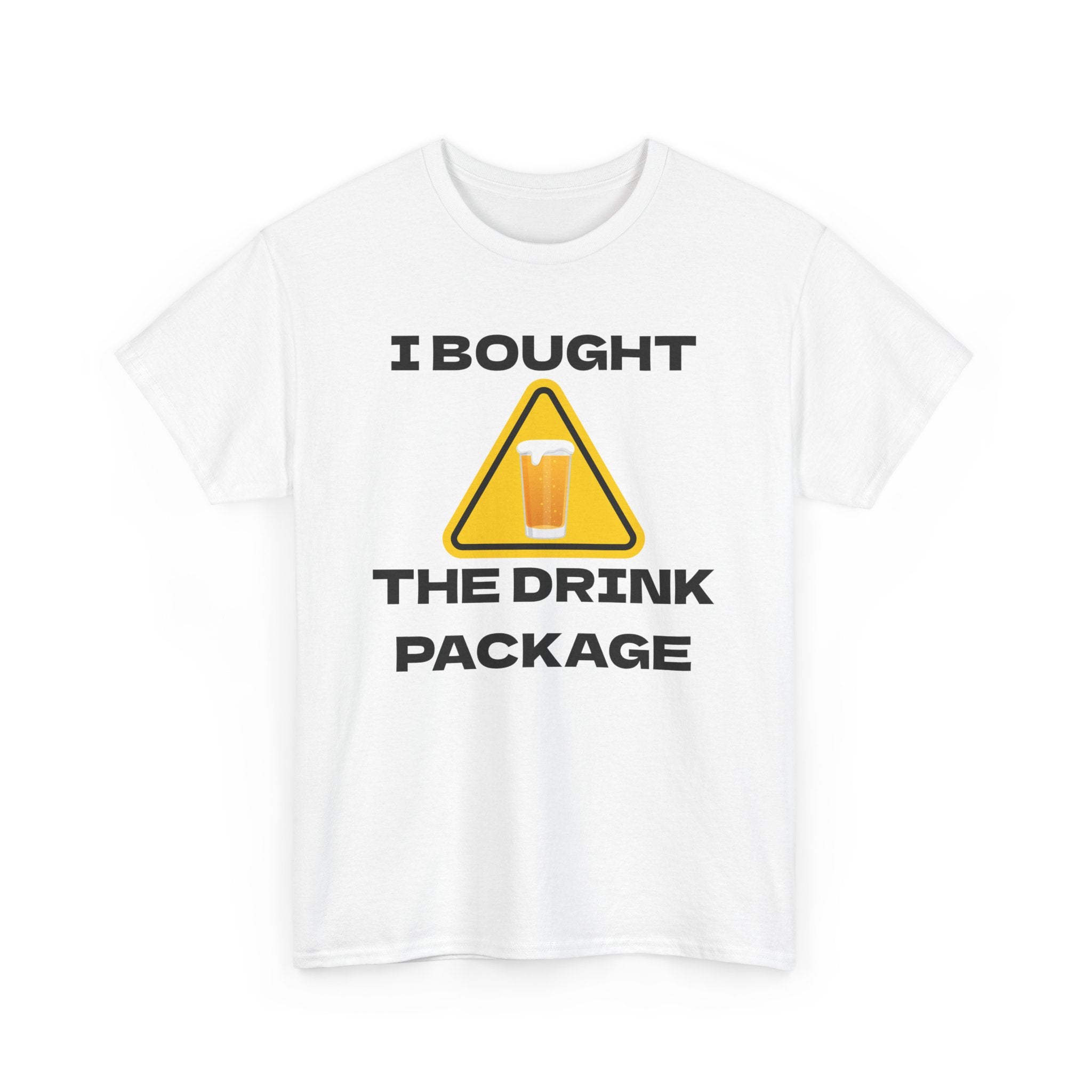 Vacation Humor Tee, Fun Shirt for Cruise Lovers, Drink Package T-Shirt, Gift for Travelers, Summer Vacation Apparel
