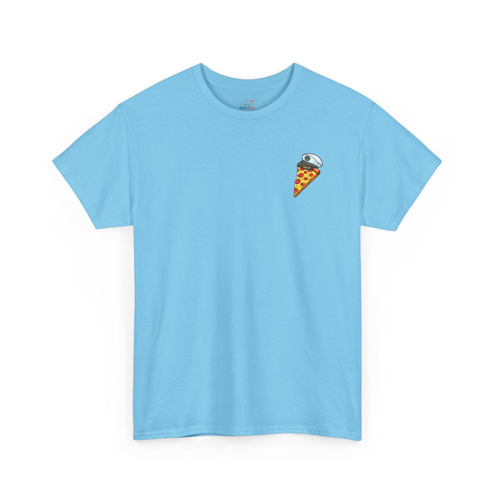 Pizza Captain Unisex Heavy Cotton Tee - Fun Graphic Tee, Retro Vibe, Perfect for Pizza Lovers, Casual Wear, Gift for Any Occasion