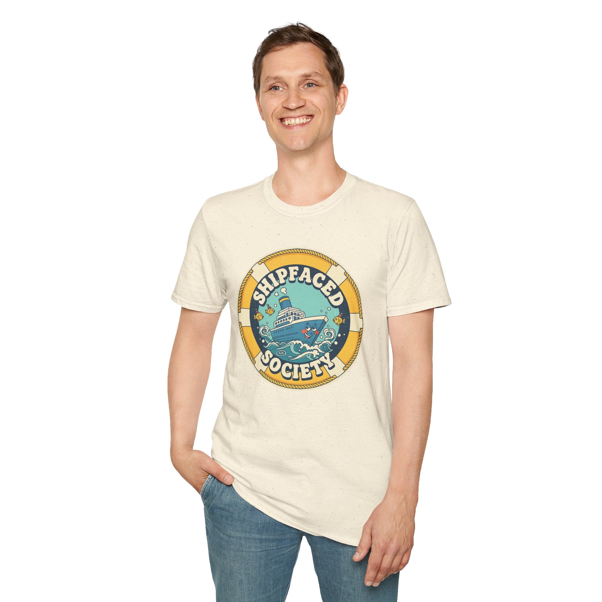 Shipfaced Society T-Shirt – Nautical Boat Party Graphic Tee