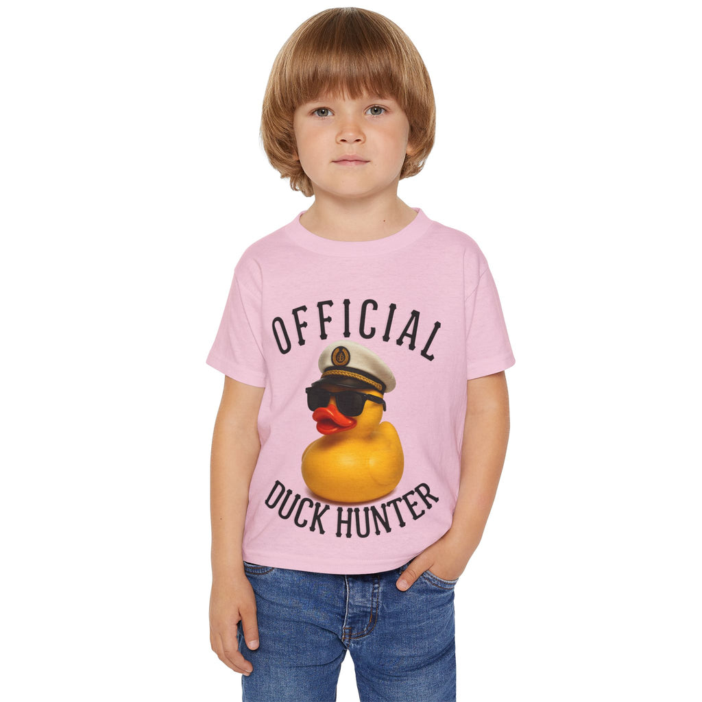 Official Duck Hunter Toddler T-shirt, Cute Kids Shirt, Fun Birthday Gift, Outdoor Adventure Tee, Baby Shower Present
