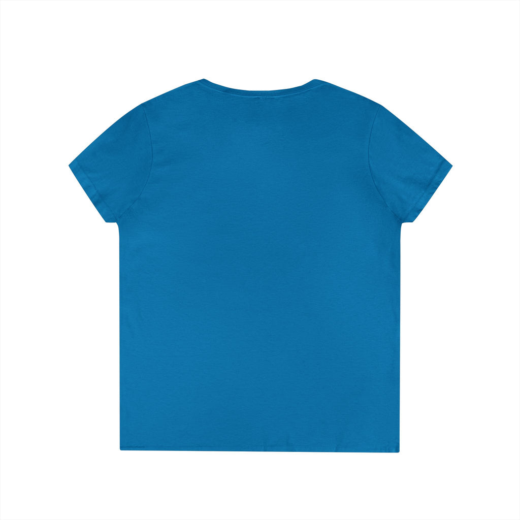 Shipfaced Society V-Neck Tee — Nautical Wine & Cruise Humor Shirt
