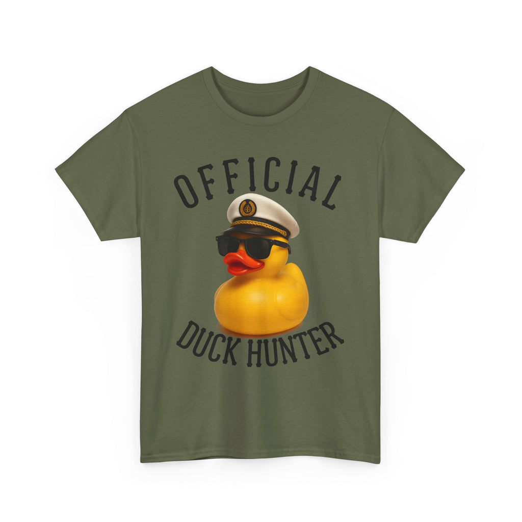Official Duck Hunter Tee, Funny T-Shirt for Hunters, Gift for Outdoor Enthusiasts, Unisex Cotton Shirt, Casual Wear for Wildlife Lovers