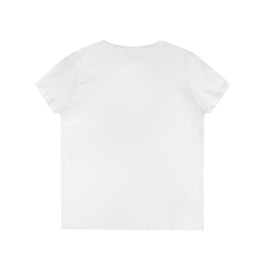 Shipfaced Society V-Neck Tee — Nautical Wine & Cruise Humor Shirt