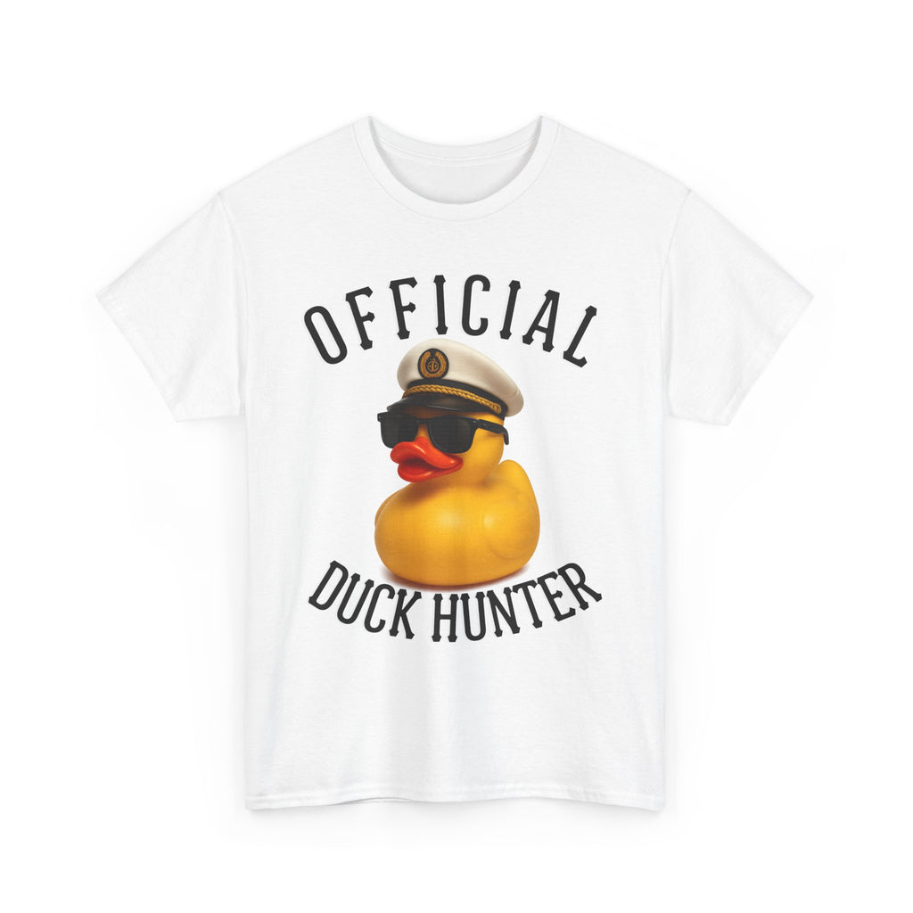 Official Duck Hunter Tee, Funny T-Shirt for Hunters, Gift for Outdoor Enthusiasts, Unisex Cotton Shirt, Casual Wear for Wildlife Lovers