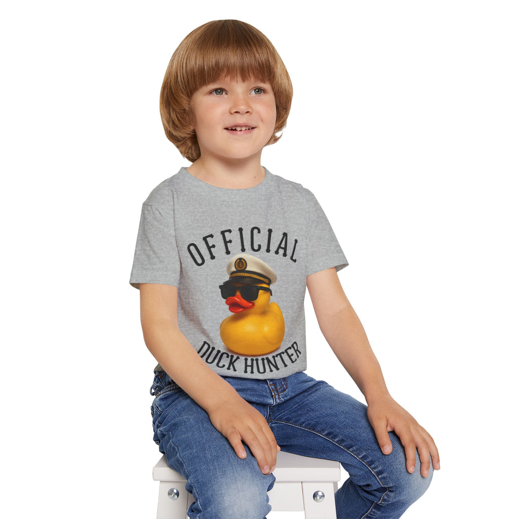 Official Duck Hunter Toddler T-shirt, Cute Kids Shirt, Fun Birthday Gift, Outdoor Adventure Tee, Baby Shower Present