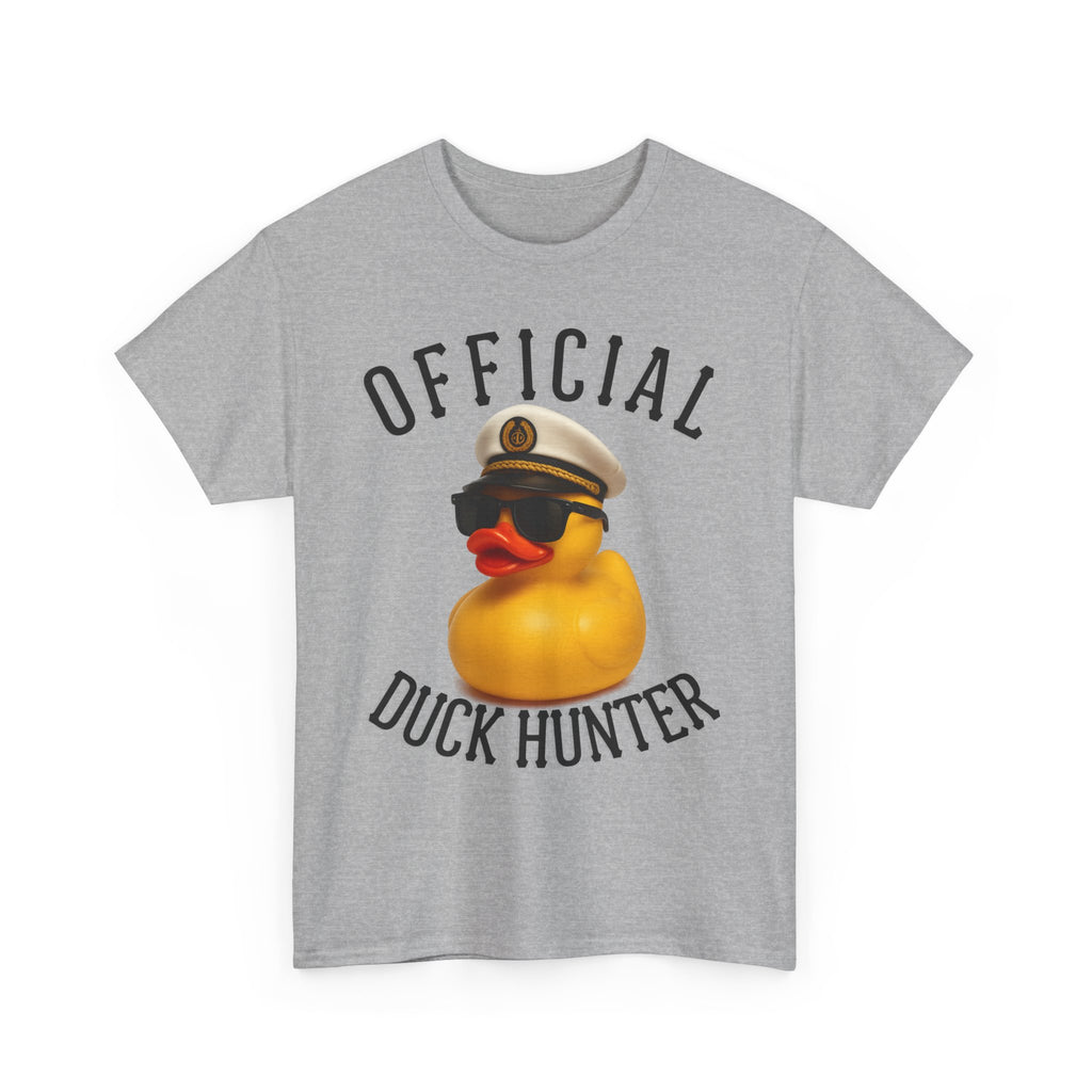 Official Duck Hunter Tee, Funny T-Shirt for Hunters, Gift for Outdoor Enthusiasts, Unisex Cotton Shirt, Casual Wear for Wildlife Lovers