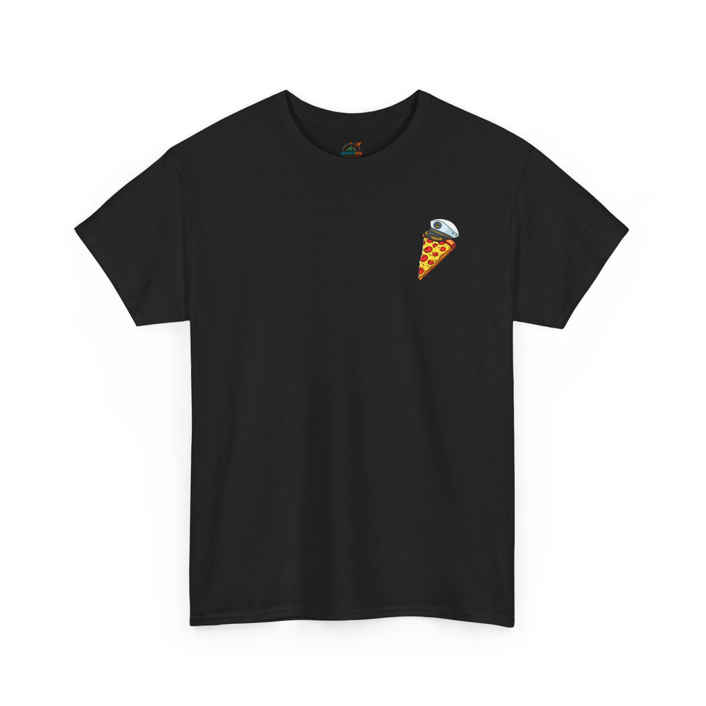 Pizza Captain Unisex Heavy Cotton Tee - Fun Graphic Tee, Retro Vibe, Perfect for Pizza Lovers, Casual Wear, Gift for Any Occasion