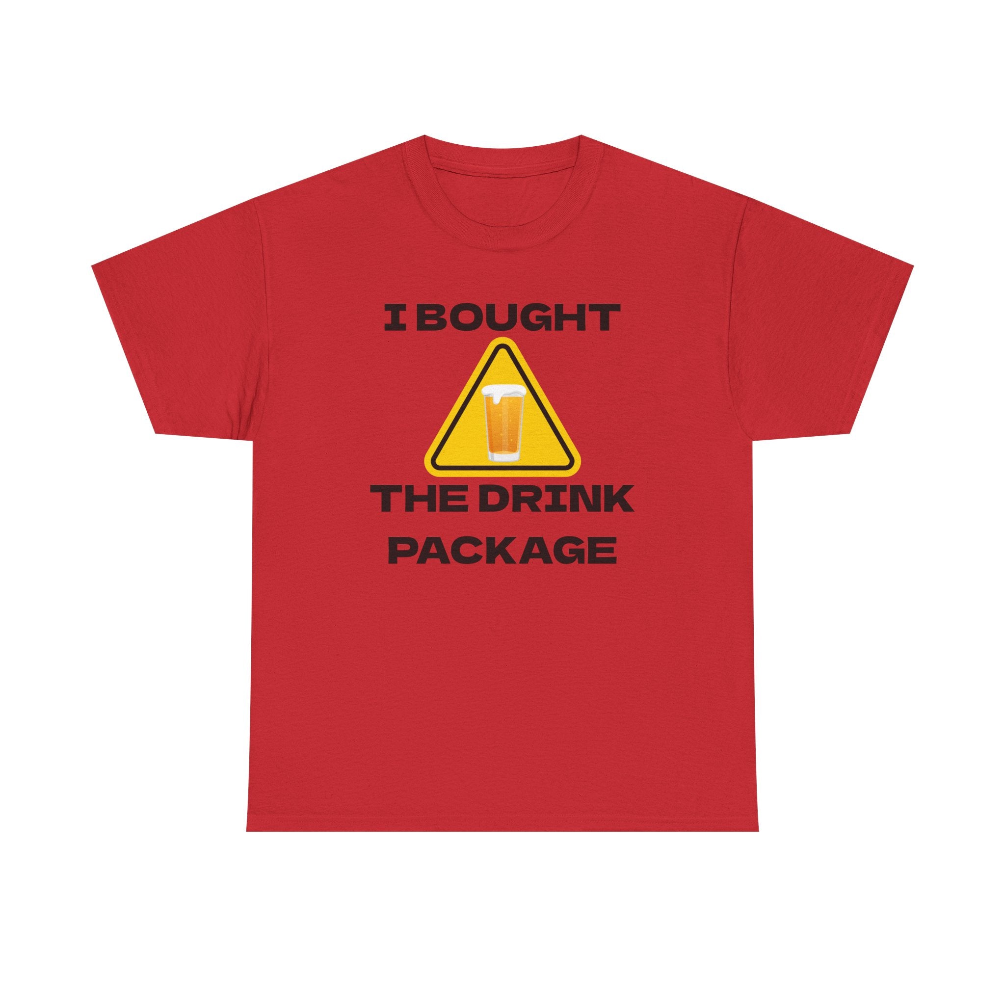 Vacation Humor Tee, Fun Shirt for Cruise Lovers, Drink Package T-Shirt, Gift for Travelers, Summer Vacation Apparel