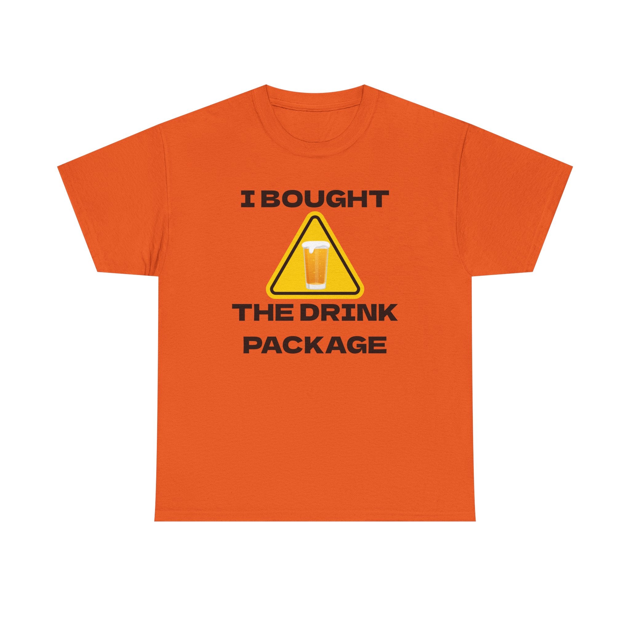 Vacation Humor Tee, Fun Shirt for Cruise Lovers, Drink Package T-Shirt, Gift for Travelers, Summer Vacation Apparel