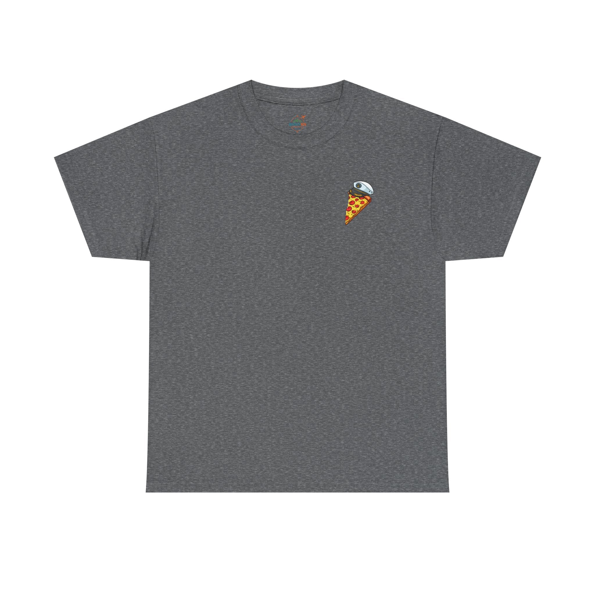 Pizza Captain Unisex Heavy Cotton Tee - Fun Graphic Tee, Retro Vibe, Perfect for Pizza Lovers, Casual Wear, Gift for Any Occasion
