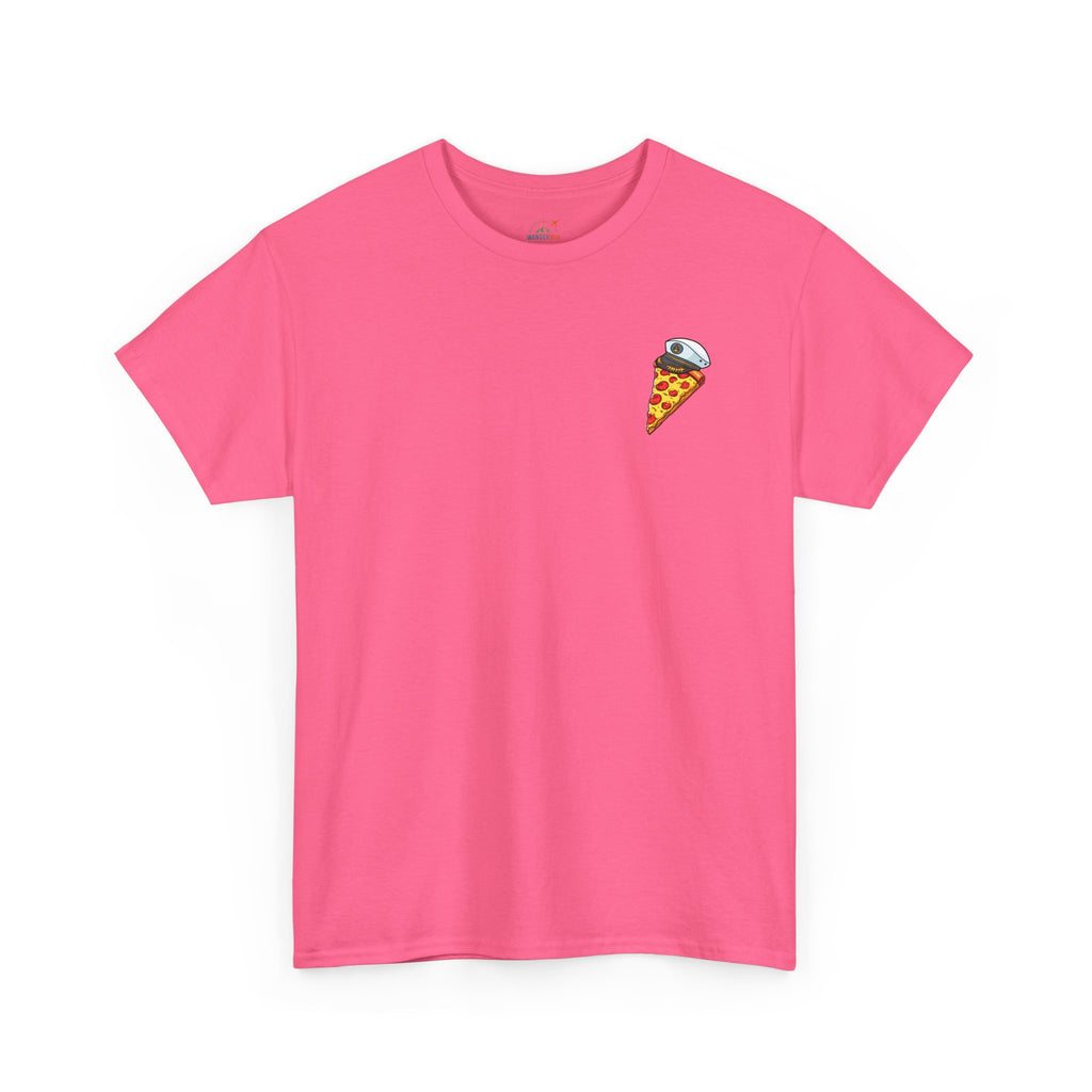 Pizza Captain Unisex Heavy Cotton Tee - Fun Graphic Tee, Retro Vibe, Perfect for Pizza Lovers, Casual Wear, Gift for Any Occasion