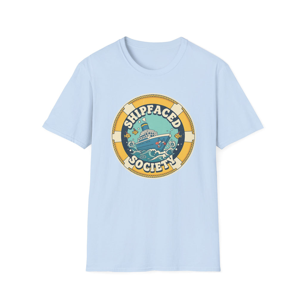 Shipfaced Society T-Shirt – Nautical Boat Party Graphic Tee