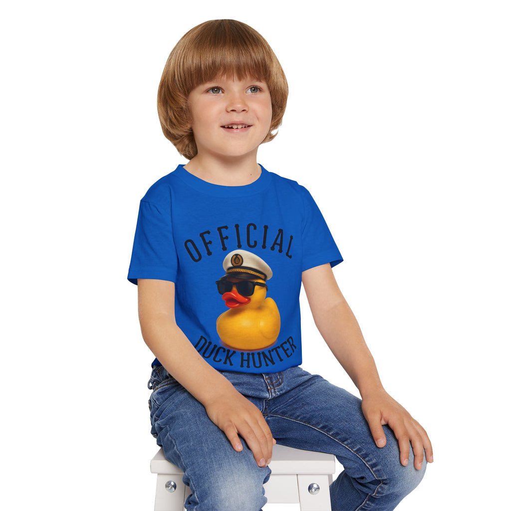 Official Duck Hunter Toddler T-shirt, Cute Kids Shirt, Fun Birthday Gift, Outdoor Adventure Tee, Baby Shower Present