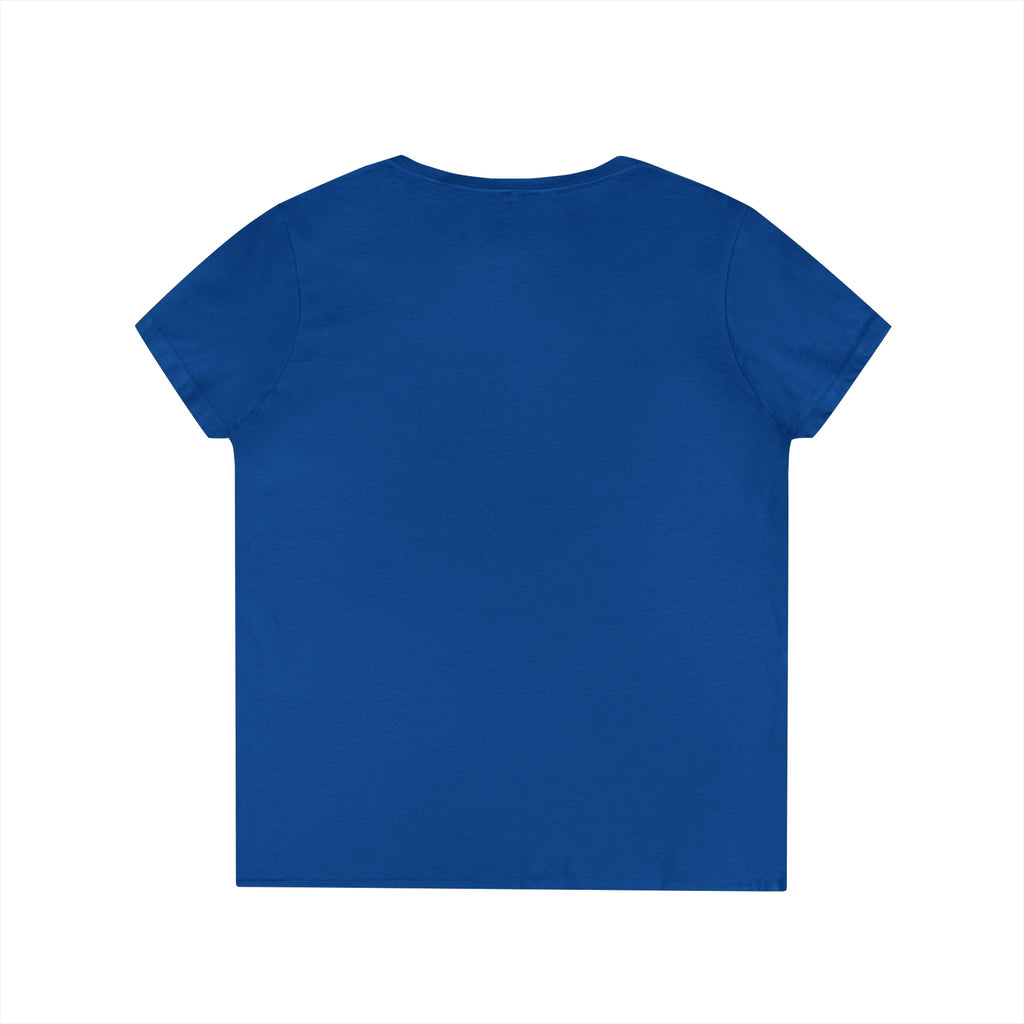 Shipfaced Society V-Neck Tee — Nautical Wine & Cruise Humor Shirt
