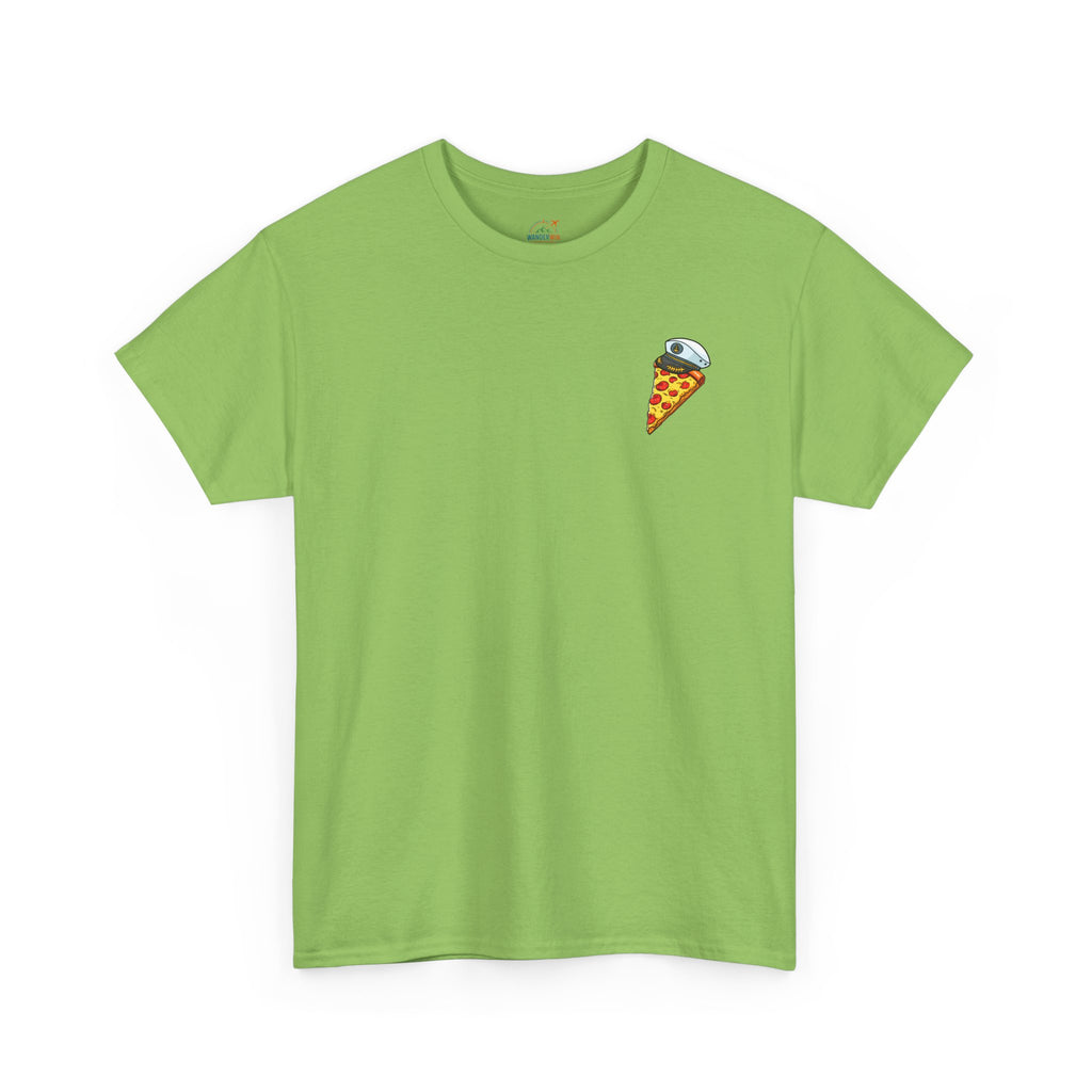 Pizza Captain Unisex Heavy Cotton Tee - Fun Graphic Tee, Retro Vibe, Perfect for Pizza Lovers, Casual Wear, Gift for Any Occasion