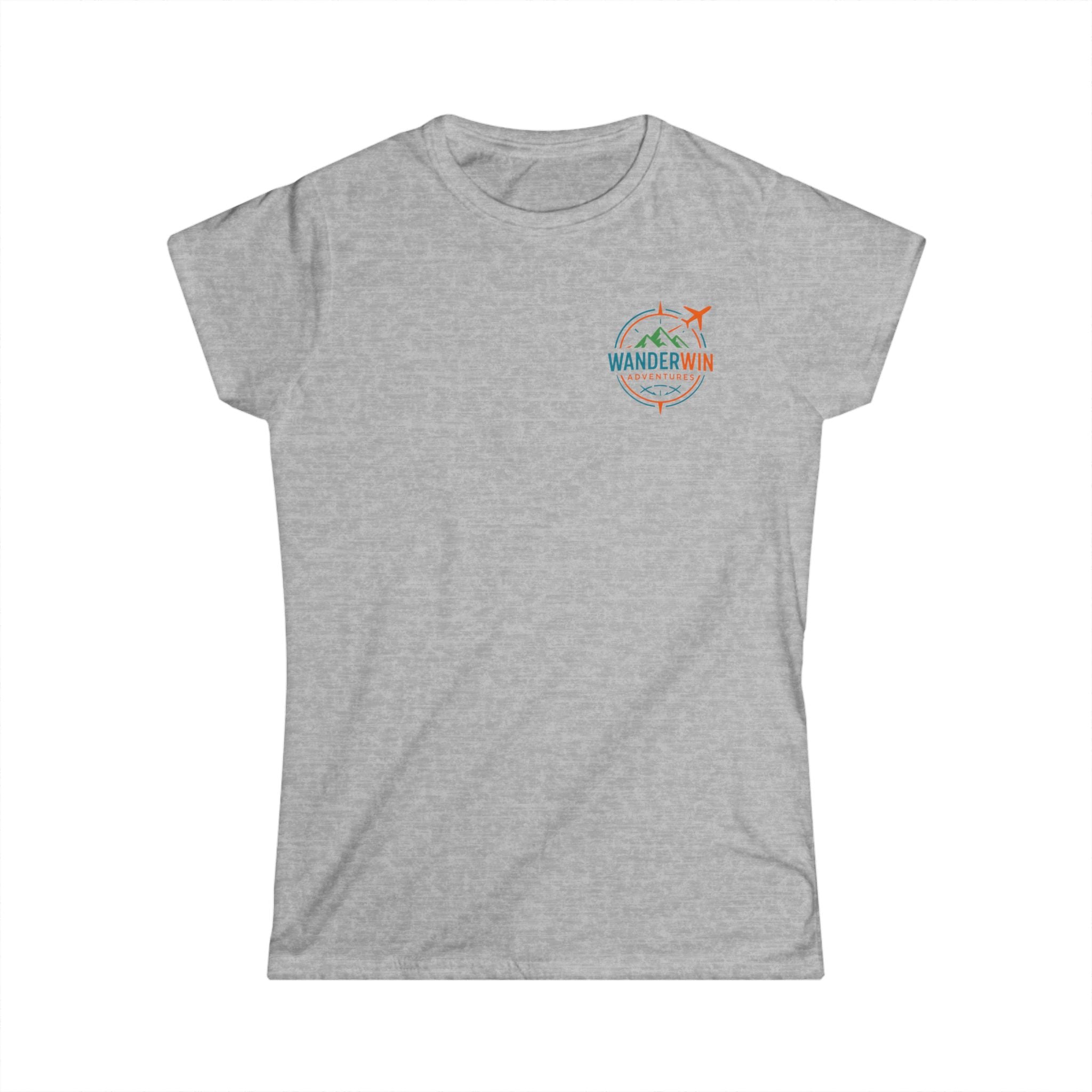 Stay Salty Travel Tee — "Wanderwin" Beach Graphic Women's T-Shirt