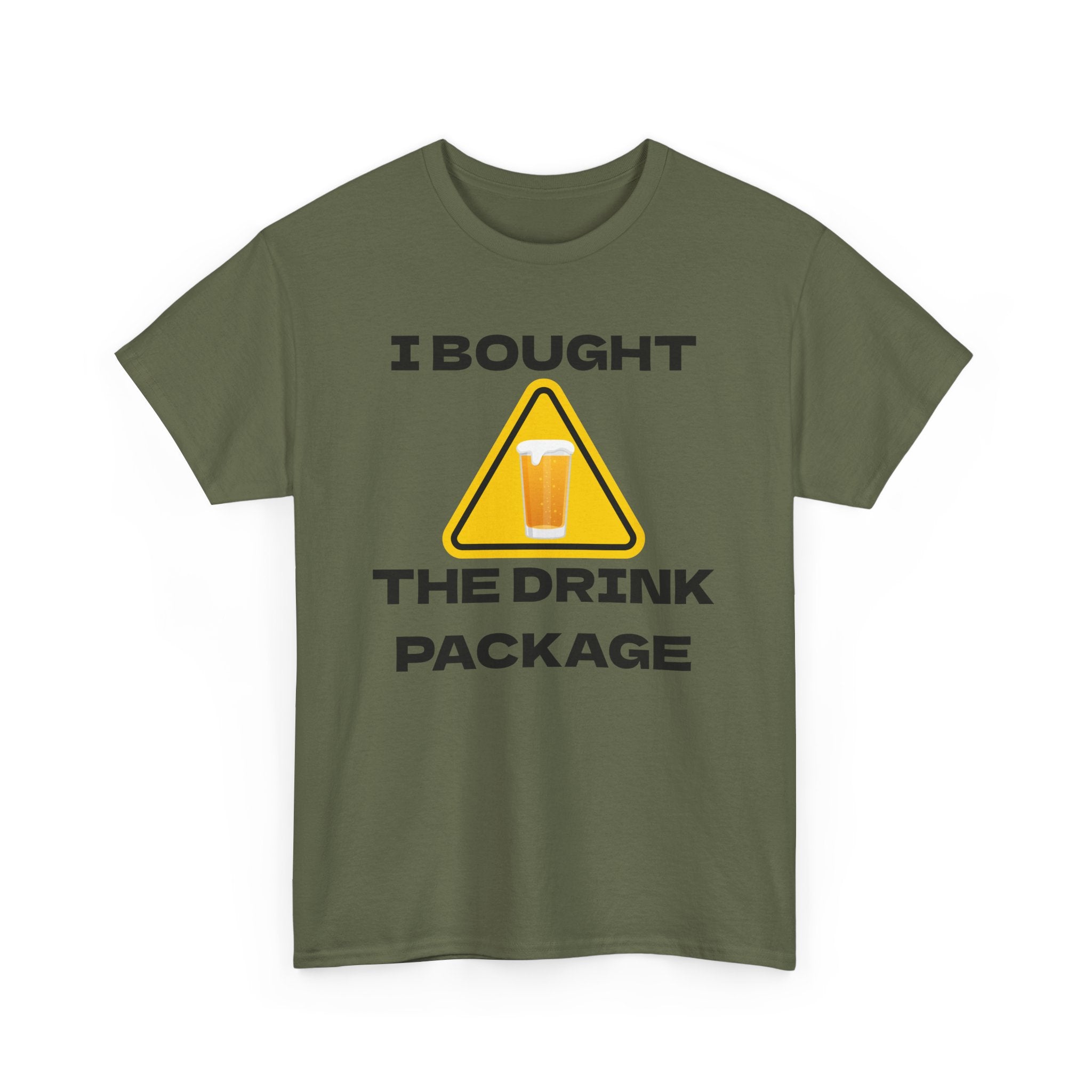 Vacation Humor Tee, Fun Shirt for Cruise Lovers, Drink Package T-Shirt, Gift for Travelers, Summer Vacation Apparel