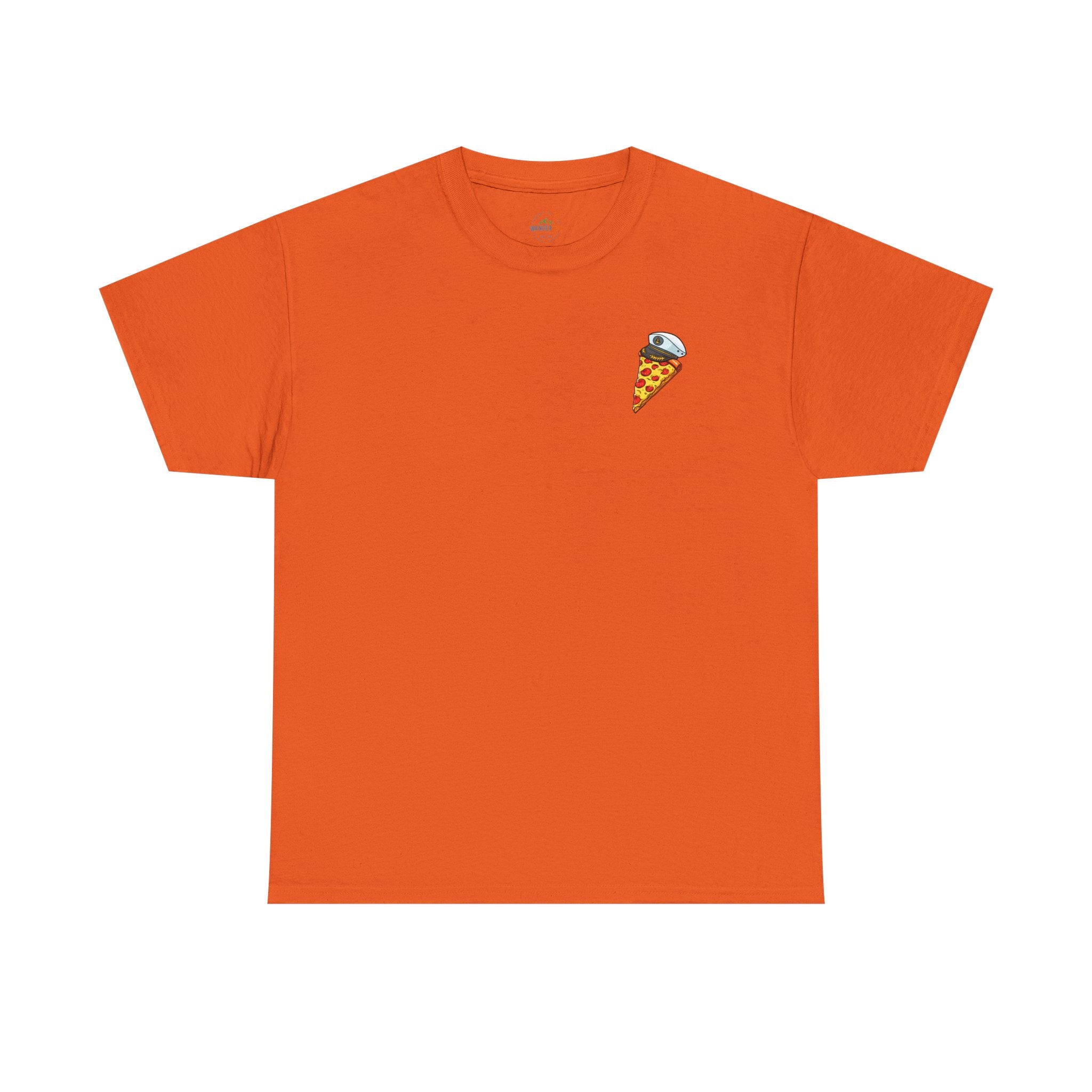 Pizza Captain Unisex Heavy Cotton Tee - Fun Graphic Tee, Retro Vibe, Perfect for Pizza Lovers, Casual Wear, Gift for Any Occasion