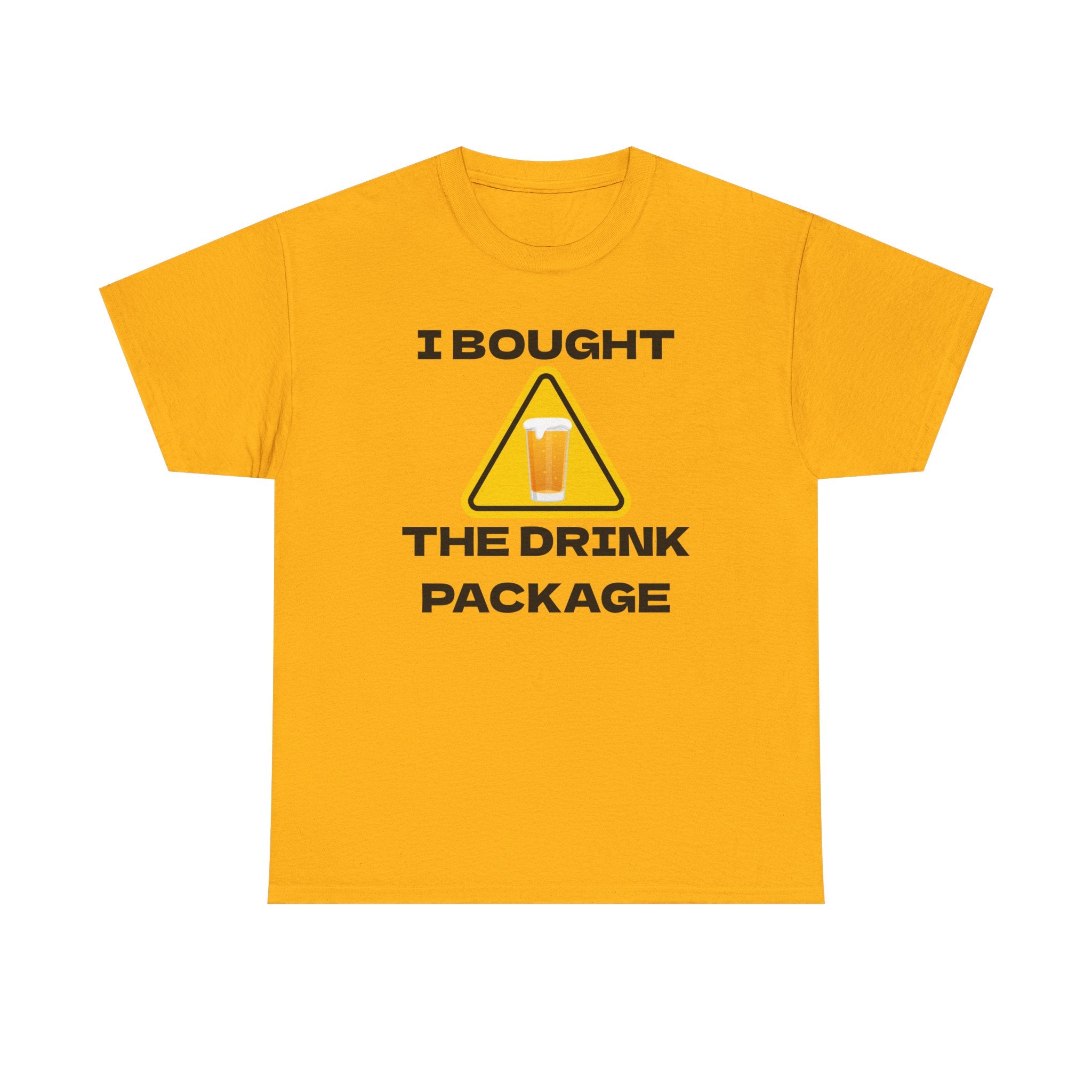 Vacation Humor Tee, Fun Shirt for Cruise Lovers, Drink Package T-Shirt, Gift for Travelers, Summer Vacation Apparel