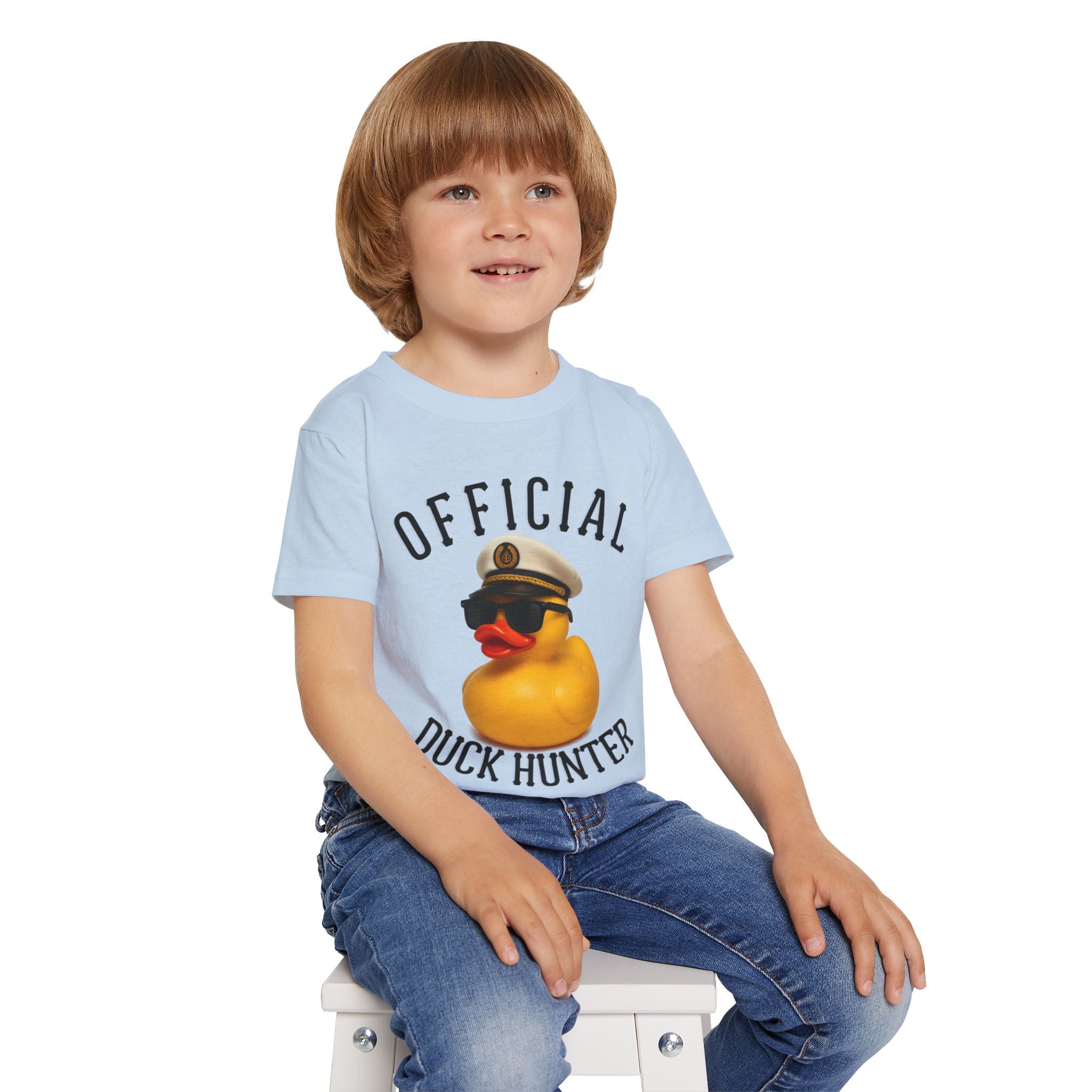 Official Duck Hunter Toddler T-shirt, Cute Kids Shirt, Fun Birthday Gift, Outdoor Adventure Tee, Baby Shower Present