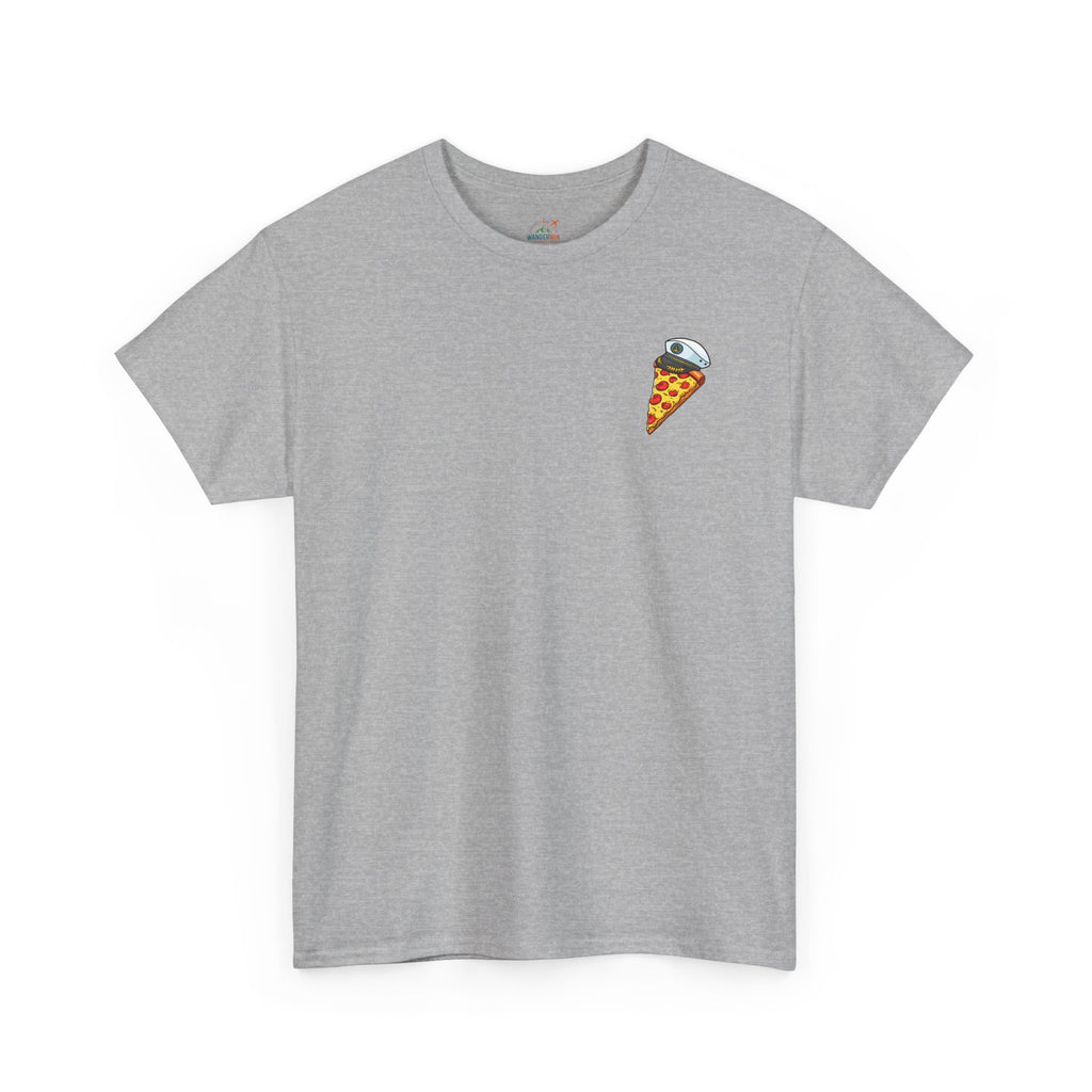 Pizza Captain Unisex Heavy Cotton Tee - Fun Graphic Tee, Retro Vibe, Perfect for Pizza Lovers, Casual Wear, Gift for Any Occasion