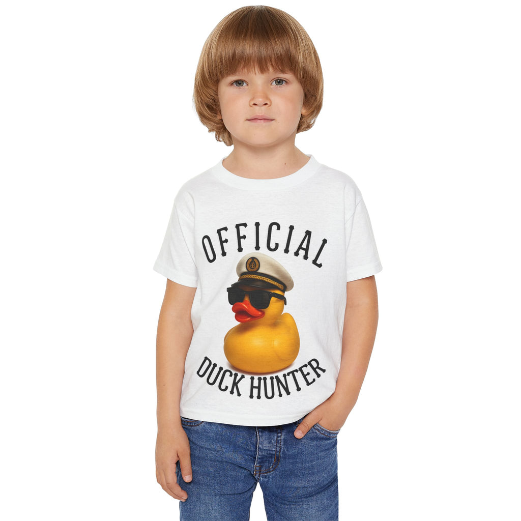 Official Duck Hunter Toddler T-shirt, Cute Kids Shirt, Fun Birthday Gift, Outdoor Adventure Tee, Baby Shower Present
