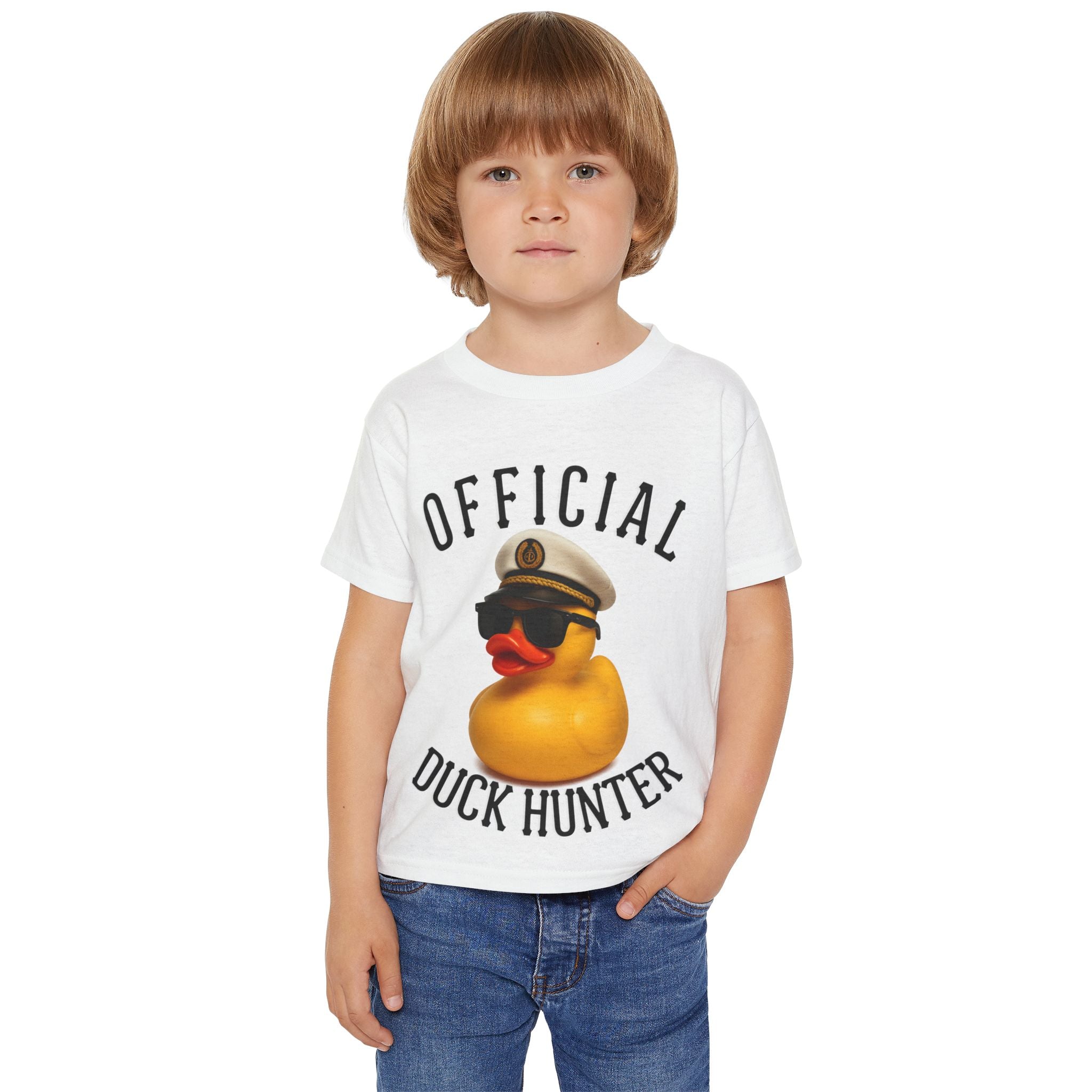 Official Duck Hunter Toddler T-shirt, Cute Kids Shirt, Fun Birthday Gift, Outdoor Adventure Tee, Baby Shower Present