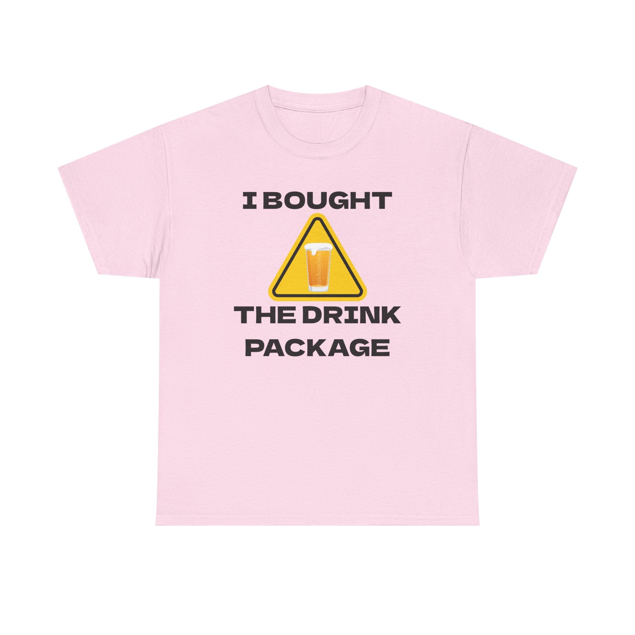 Vacation Humor Tee, Fun Shirt for Cruise Lovers, Drink Package T-Shirt, Gift for Travelers, Summer Vacation Apparel