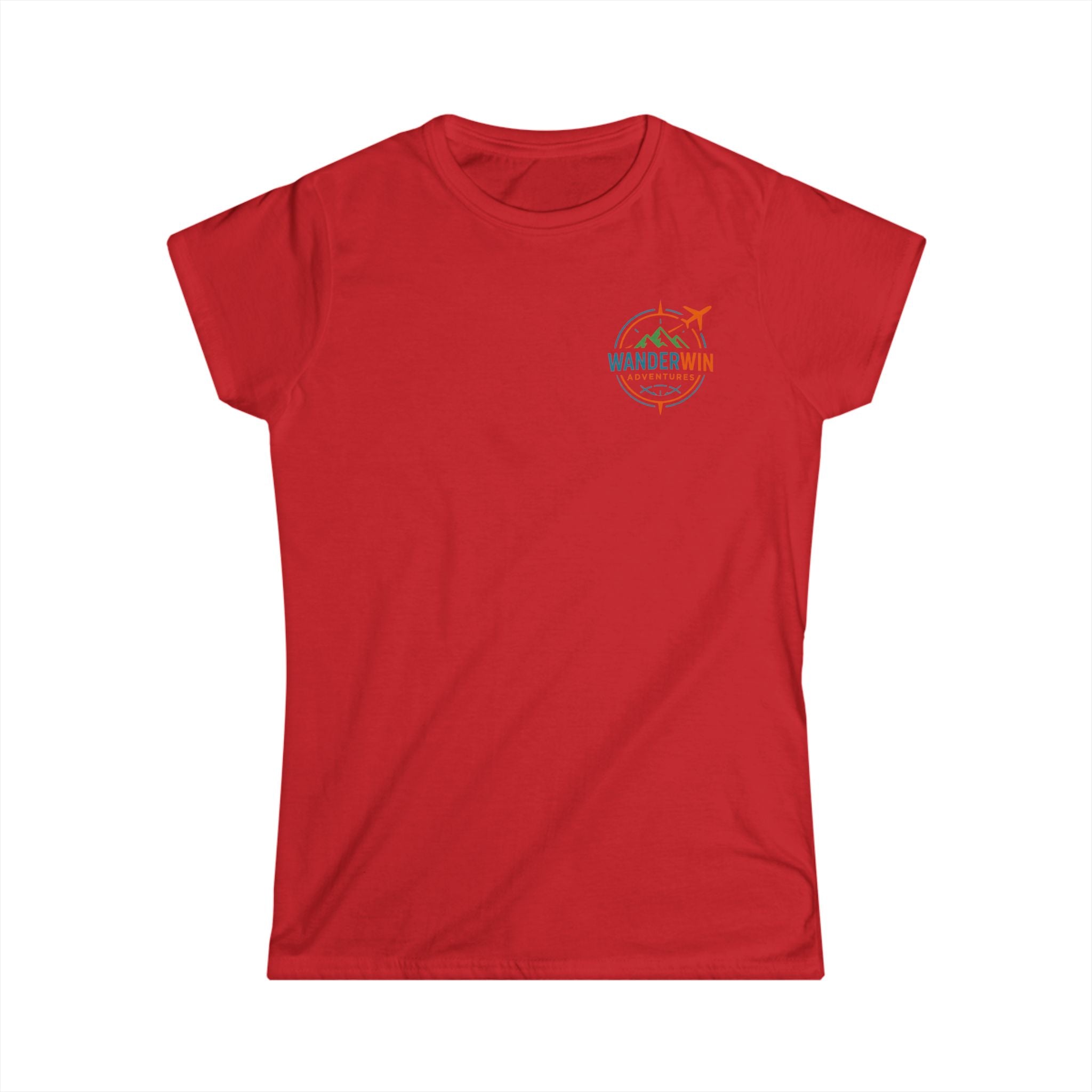 Stay Salty Travel Tee — "Wanderwin" Beach Graphic Women's T-Shirt
