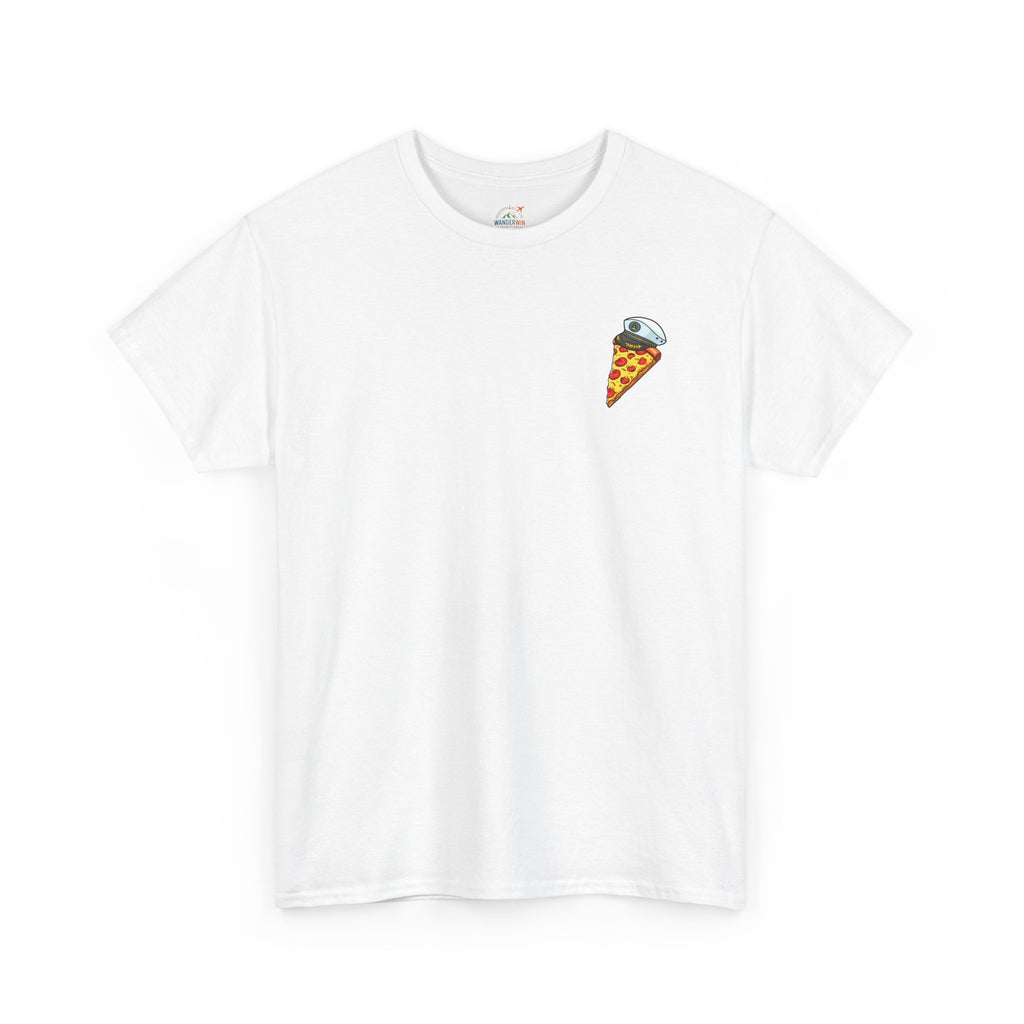 Pizza Captain Unisex Heavy Cotton Tee - Fun Graphic Tee, Retro Vibe, Perfect for Pizza Lovers, Casual Wear, Gift for Any Occasion