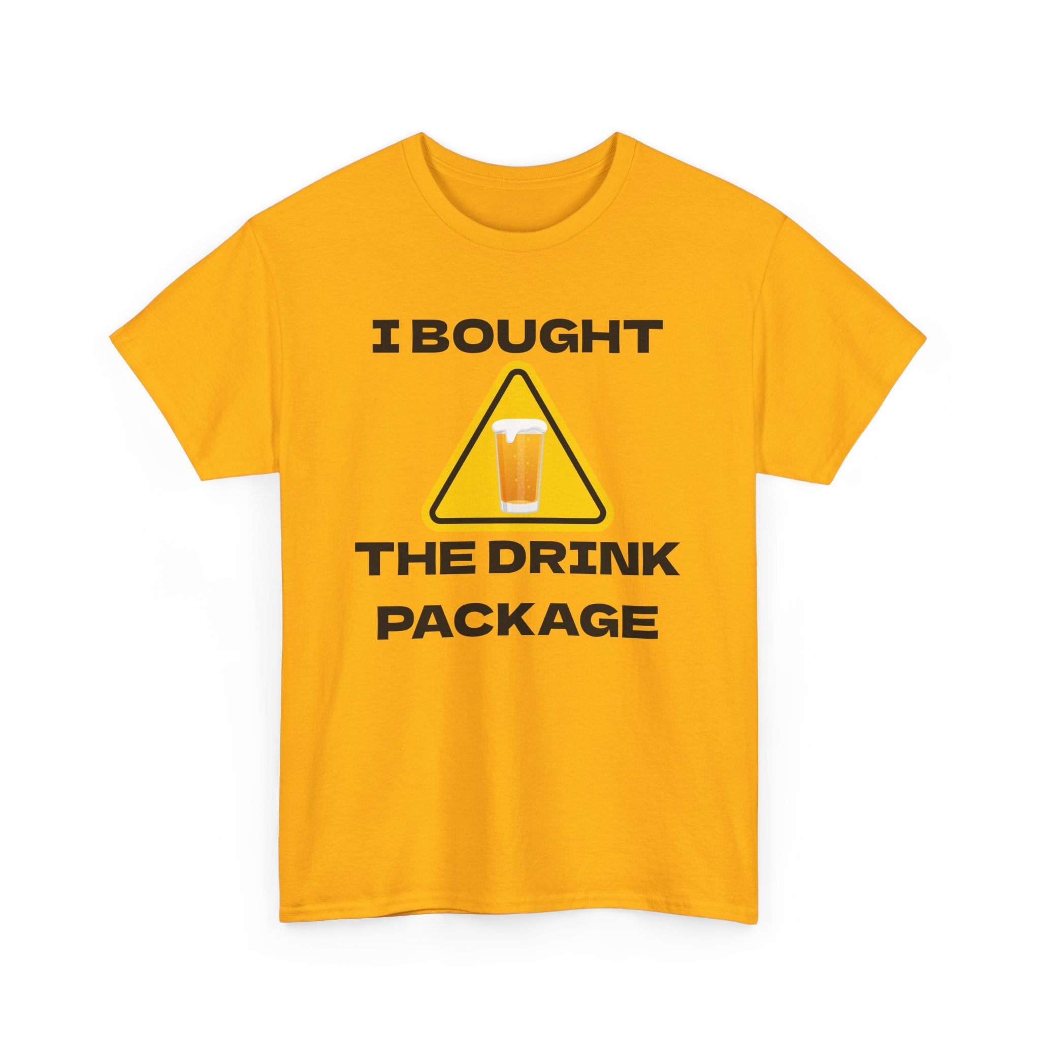 Vacation Humor Tee, Fun Shirt for Cruise Lovers, Drink Package T-Shirt, Gift for Travelers, Summer Vacation Apparel