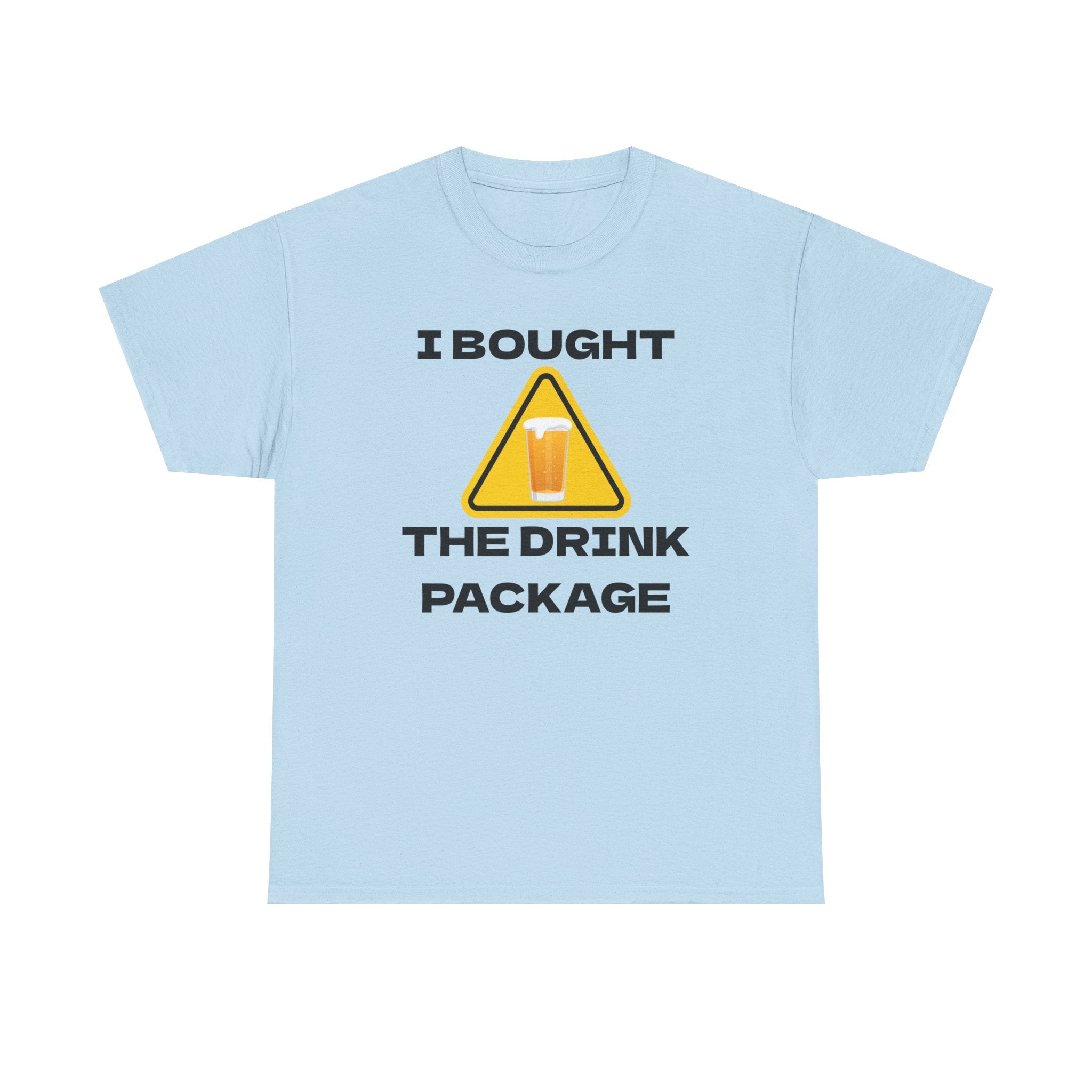 Vacation Humor Tee, Fun Shirt for Cruise Lovers, Drink Package T-Shirt, Gift for Travelers, Summer Vacation Apparel