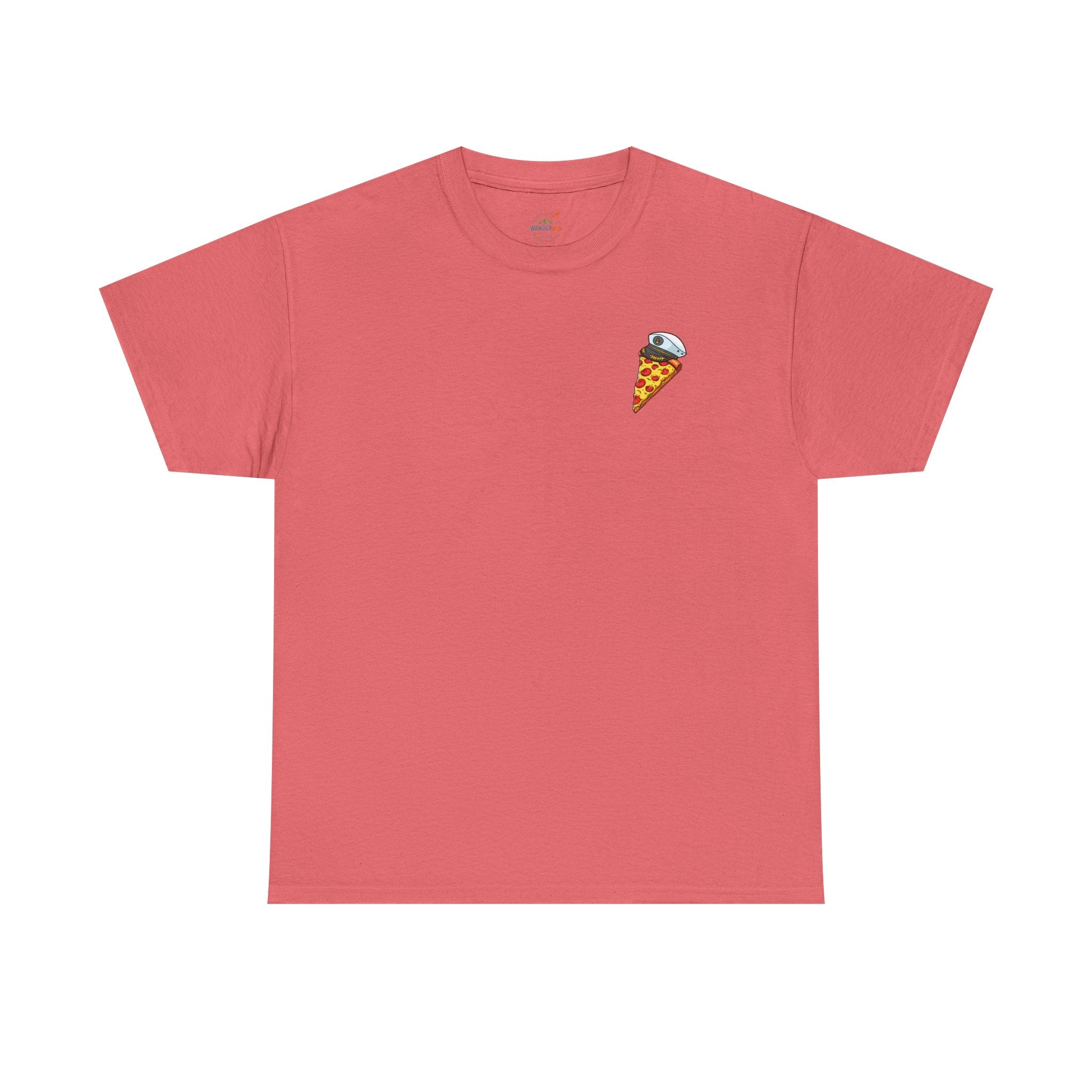 Pizza Captain Unisex Heavy Cotton Tee - Fun Graphic Tee, Retro Vibe, Perfect for Pizza Lovers, Casual Wear, Gift for Any Occasion