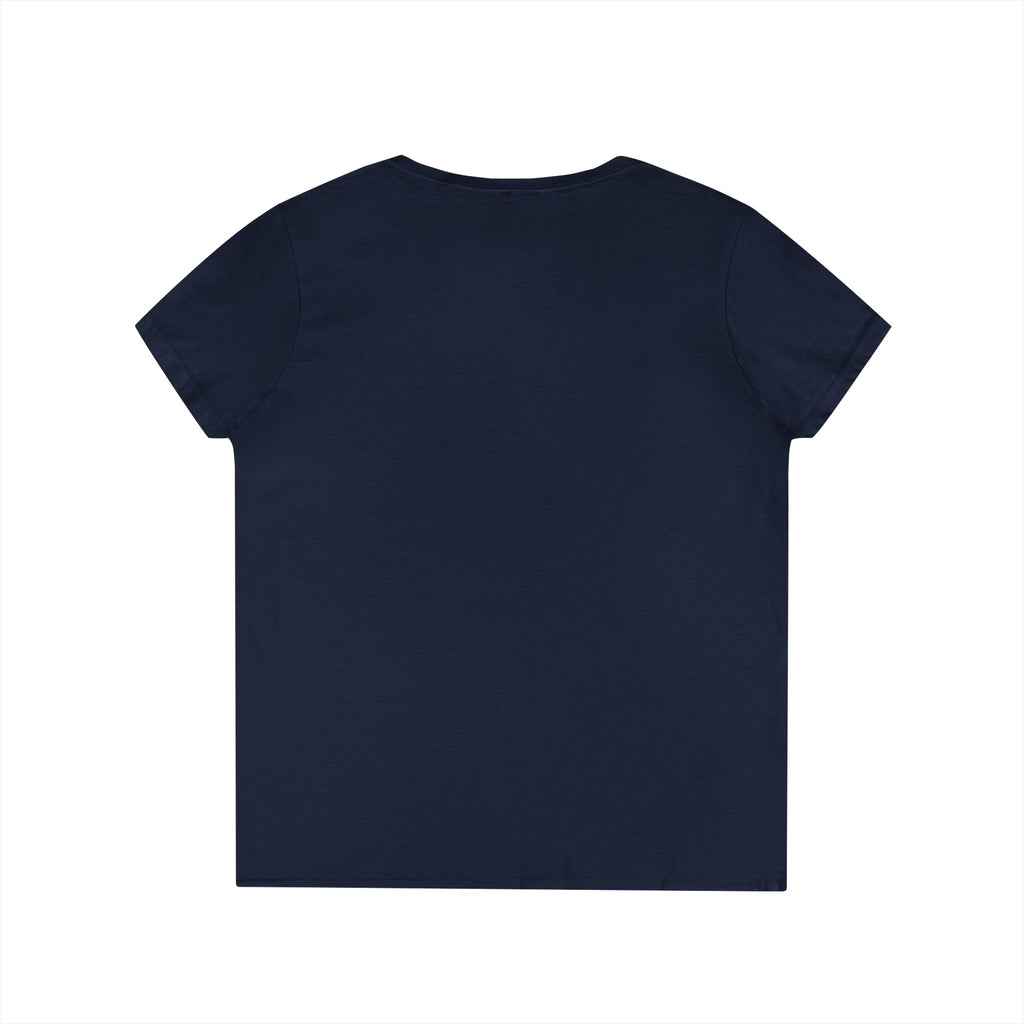 Shipfaced Society V-Neck Tee — Nautical Wine & Cruise Humor Shirt