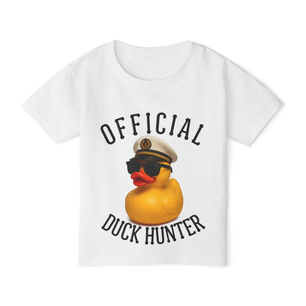 Official Duck Hunter Toddler T-shirt, Cute Kids Shirt, Fun Birthday Gift, Outdoor Adventure Tee, Baby Shower Present