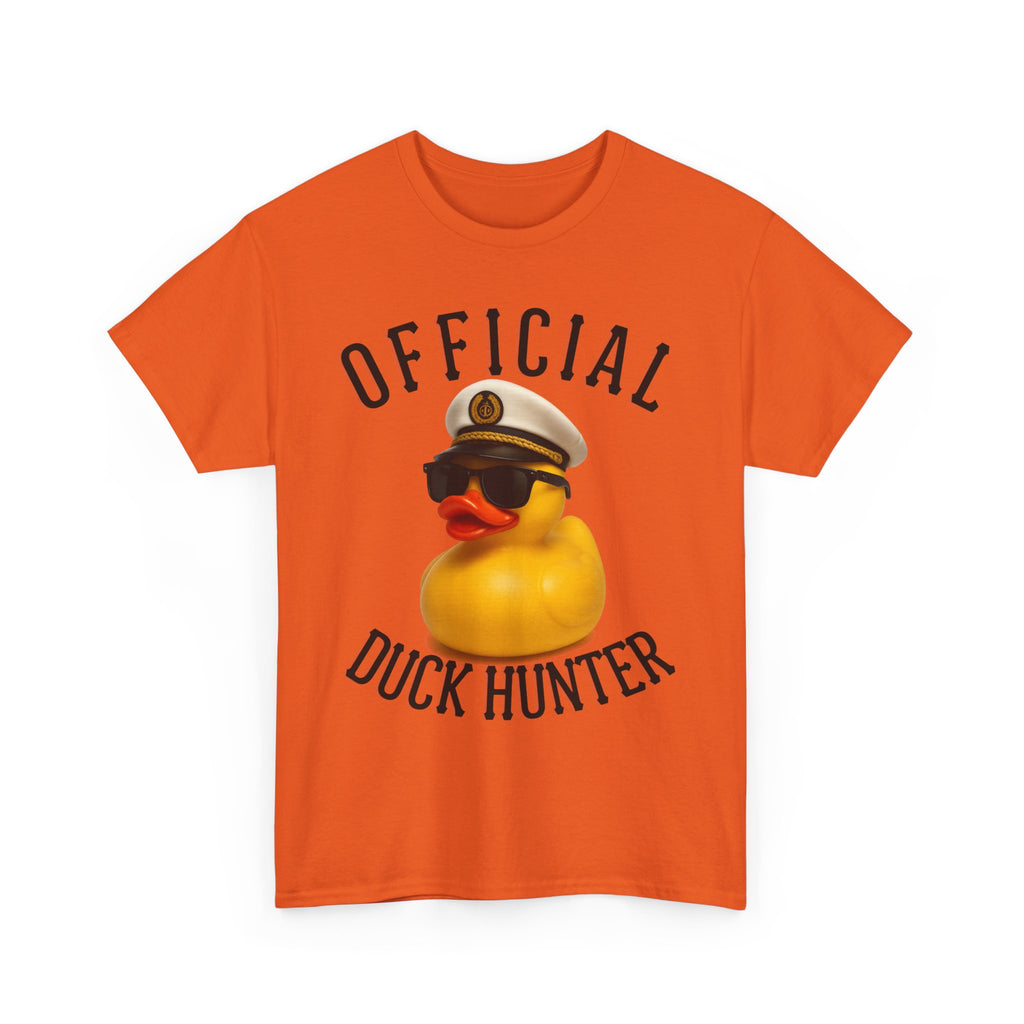 Official Duck Hunter Tee, Funny T-Shirt for Hunters, Gift for Outdoor Enthusiasts, Unisex Cotton Shirt, Casual Wear for Wildlife Lovers