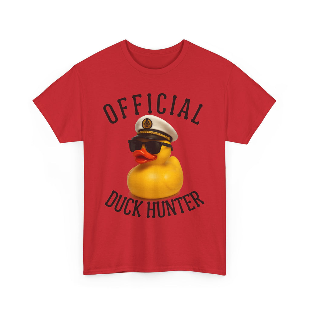 Official Duck Hunter Tee, Funny T-Shirt for Hunters, Gift for Outdoor Enthusiasts, Unisex Cotton Shirt, Casual Wear for Wildlife Lovers