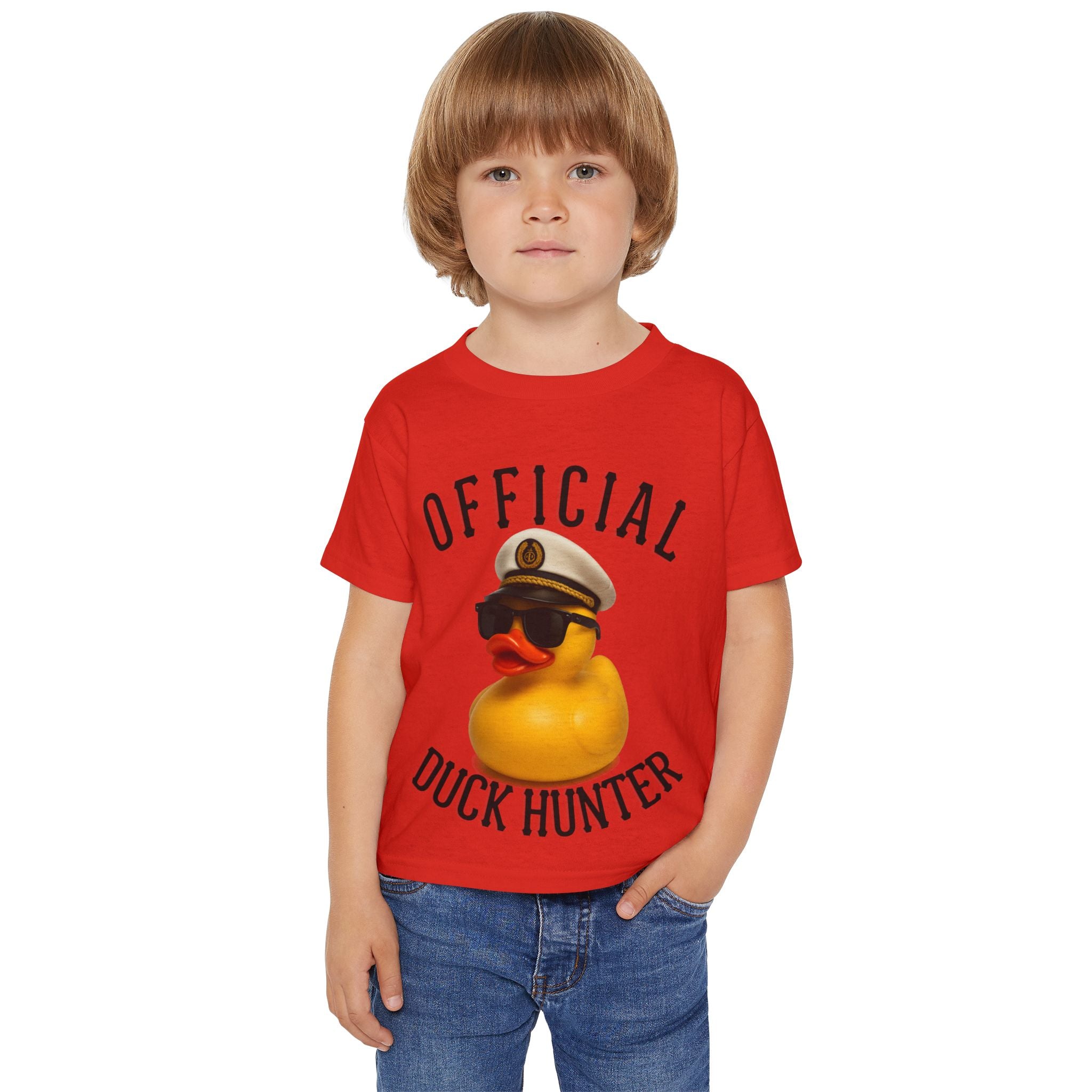 Official Duck Hunter Toddler T-shirt, Cute Kids Shirt, Fun Birthday Gift, Outdoor Adventure Tee, Baby Shower Present
