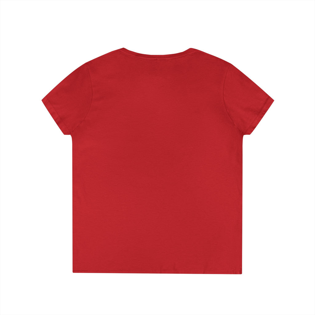 Shipfaced Society V-Neck Tee — Nautical Wine & Cruise Humor Shirt