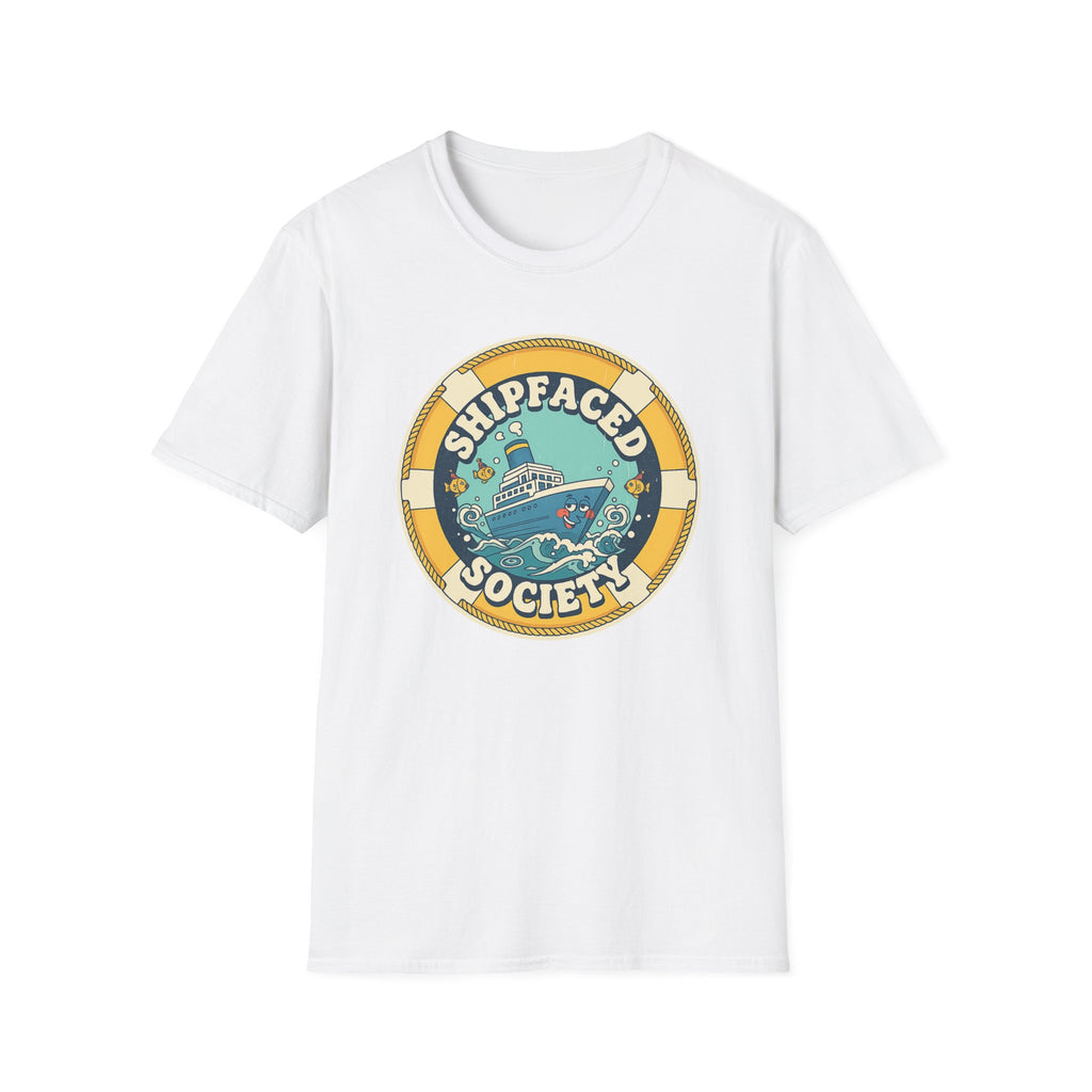 Shipfaced Society T-Shirt – Nautical Boat Party Graphic Tee