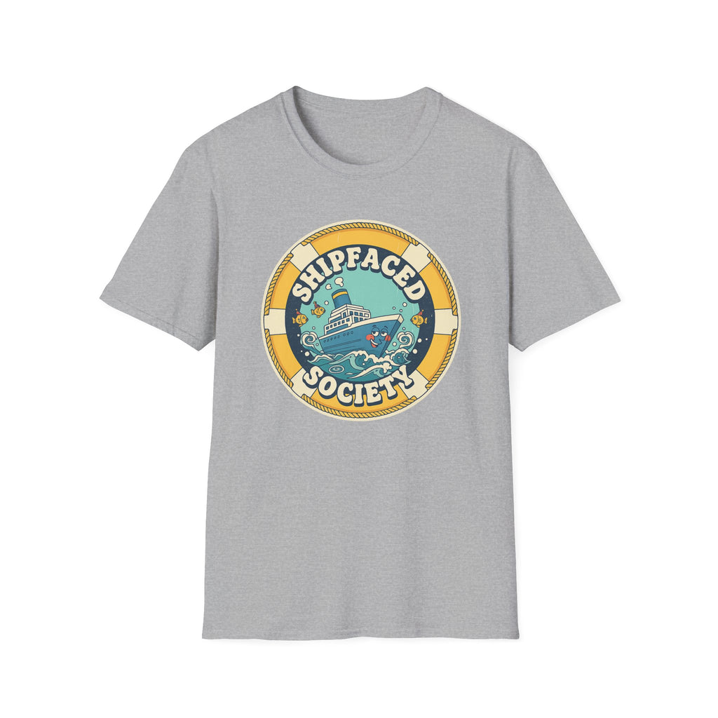 Shipfaced Society T-Shirt – Nautical Boat Party Graphic Tee