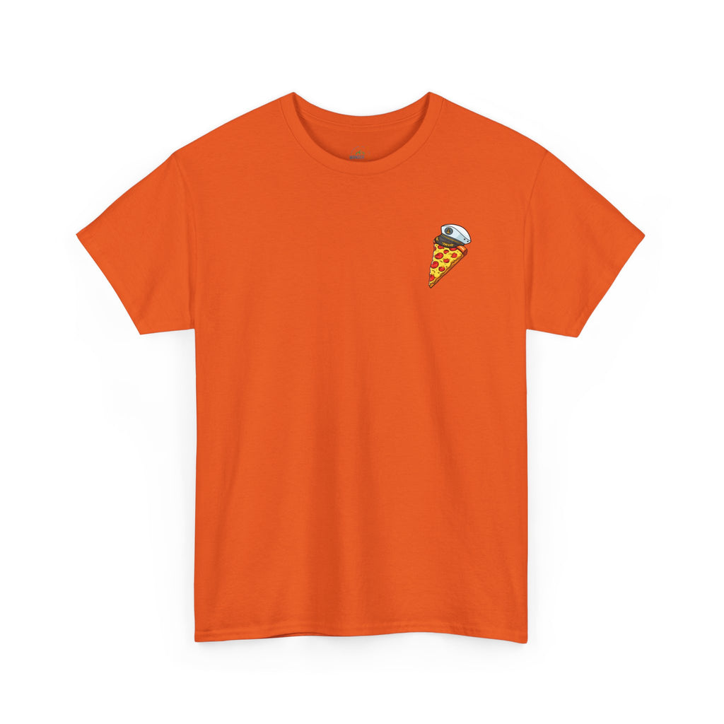 Pizza Captain Unisex Heavy Cotton Tee - Fun Graphic Tee, Retro Vibe, Perfect for Pizza Lovers, Casual Wear, Gift for Any Occasion