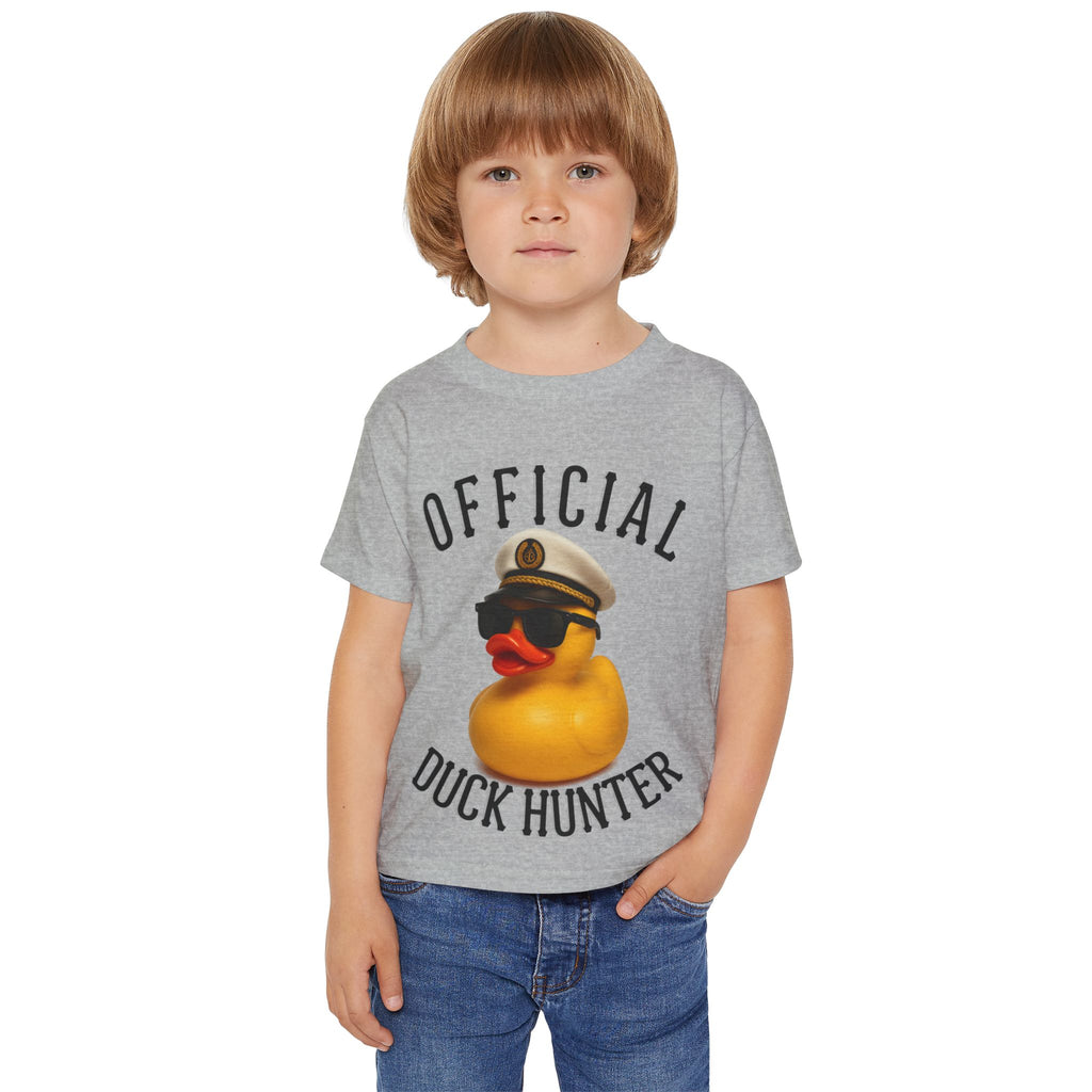 Official Duck Hunter Toddler T-shirt, Cute Kids Shirt, Fun Birthday Gift, Outdoor Adventure Tee, Baby Shower Present