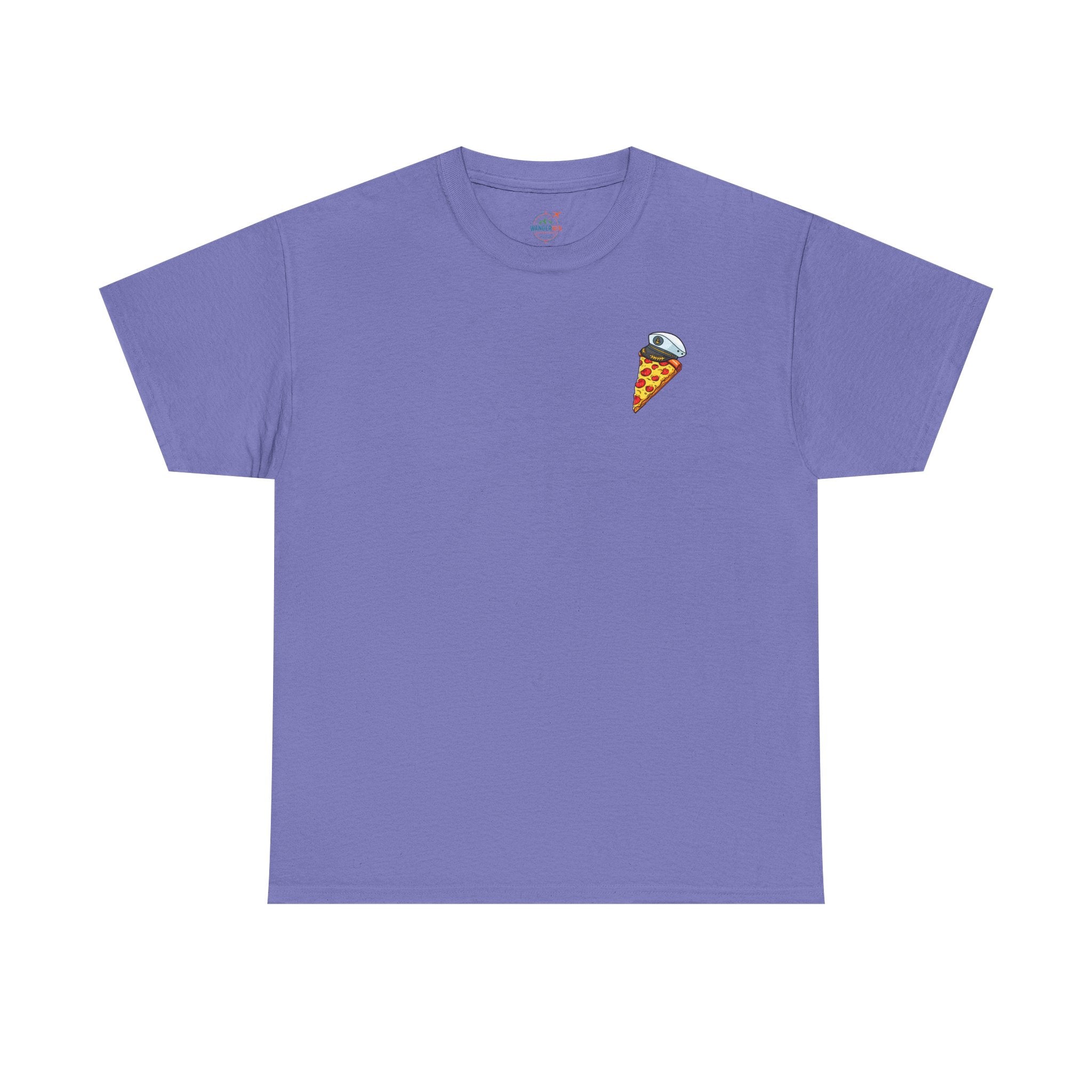 Pizza Captain Unisex Heavy Cotton Tee - Fun Graphic Tee, Retro Vibe, Perfect for Pizza Lovers, Casual Wear, Gift for Any Occasion
