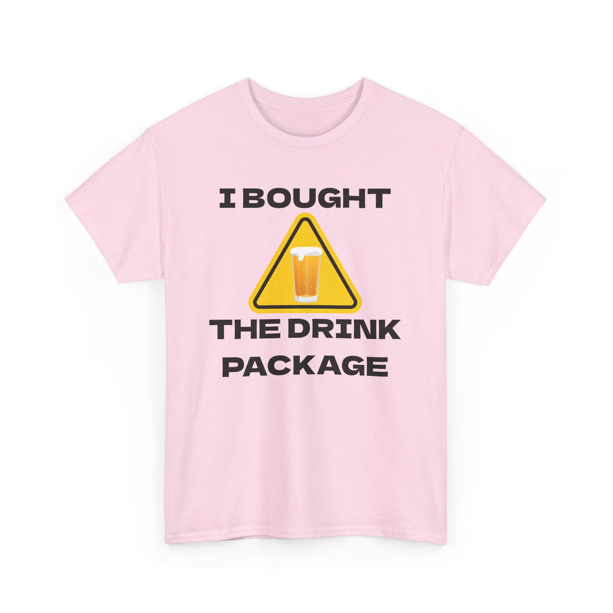 Vacation Humor Tee, Fun Shirt for Cruise Lovers, Drink Package T-Shirt, Gift for Travelers, Summer Vacation Apparel