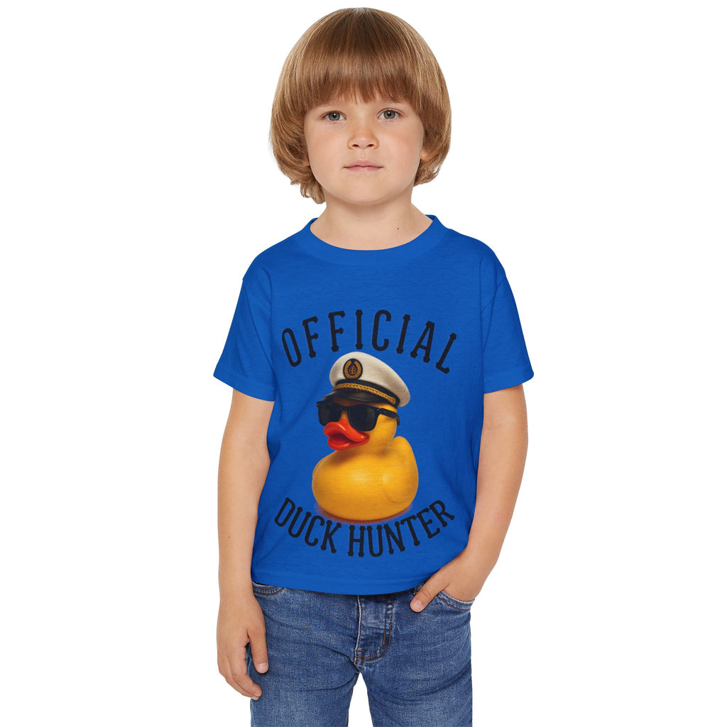 Official Duck Hunter Toddler T-shirt, Cute Kids Shirt, Fun Birthday Gift, Outdoor Adventure Tee, Baby Shower Present