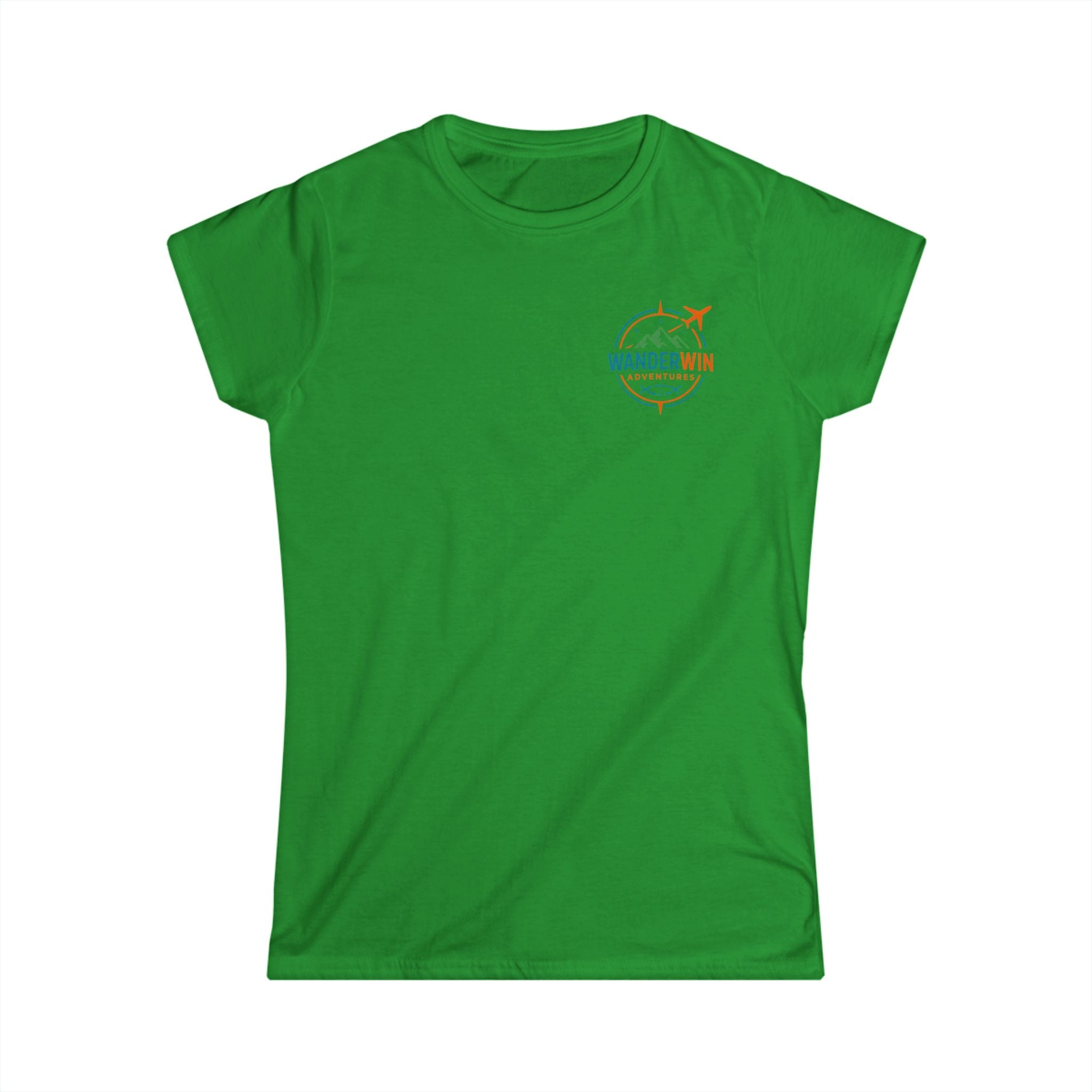 Stay Salty Travel Tee — "Wanderwin" Beach Graphic Women's T-Shirt
