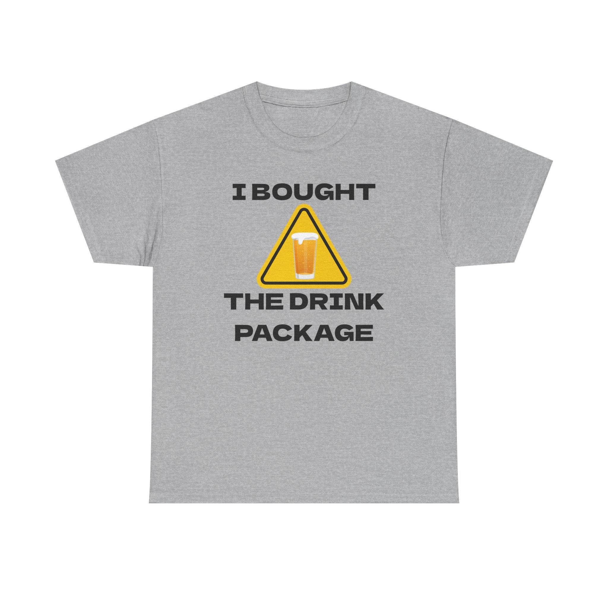 Vacation Humor Tee, Fun Shirt for Cruise Lovers, Drink Package T-Shirt, Gift for Travelers, Summer Vacation Apparel