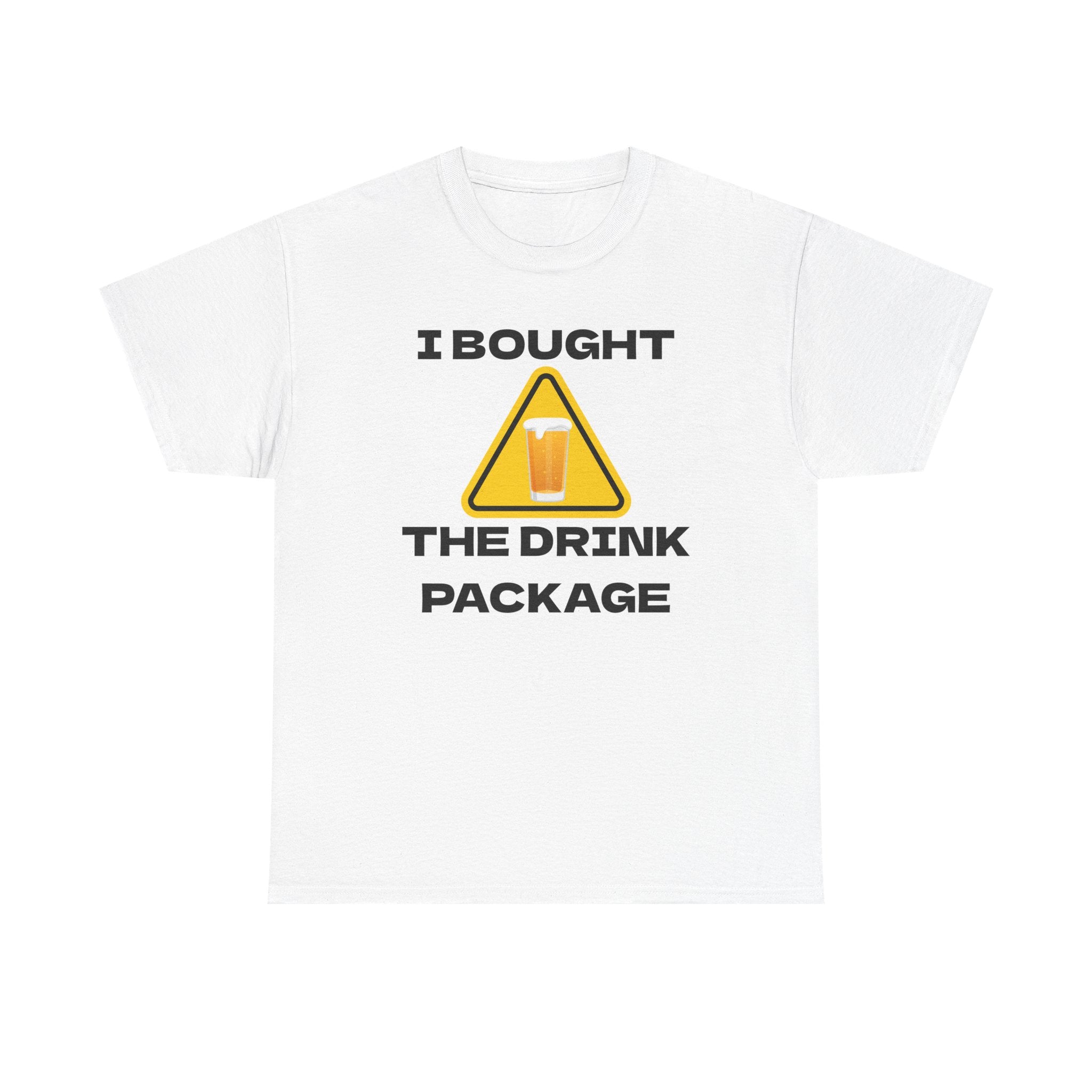 Vacation Humor Tee, Fun Shirt for Cruise Lovers, Drink Package T-Shirt, Gift for Travelers, Summer Vacation Apparel